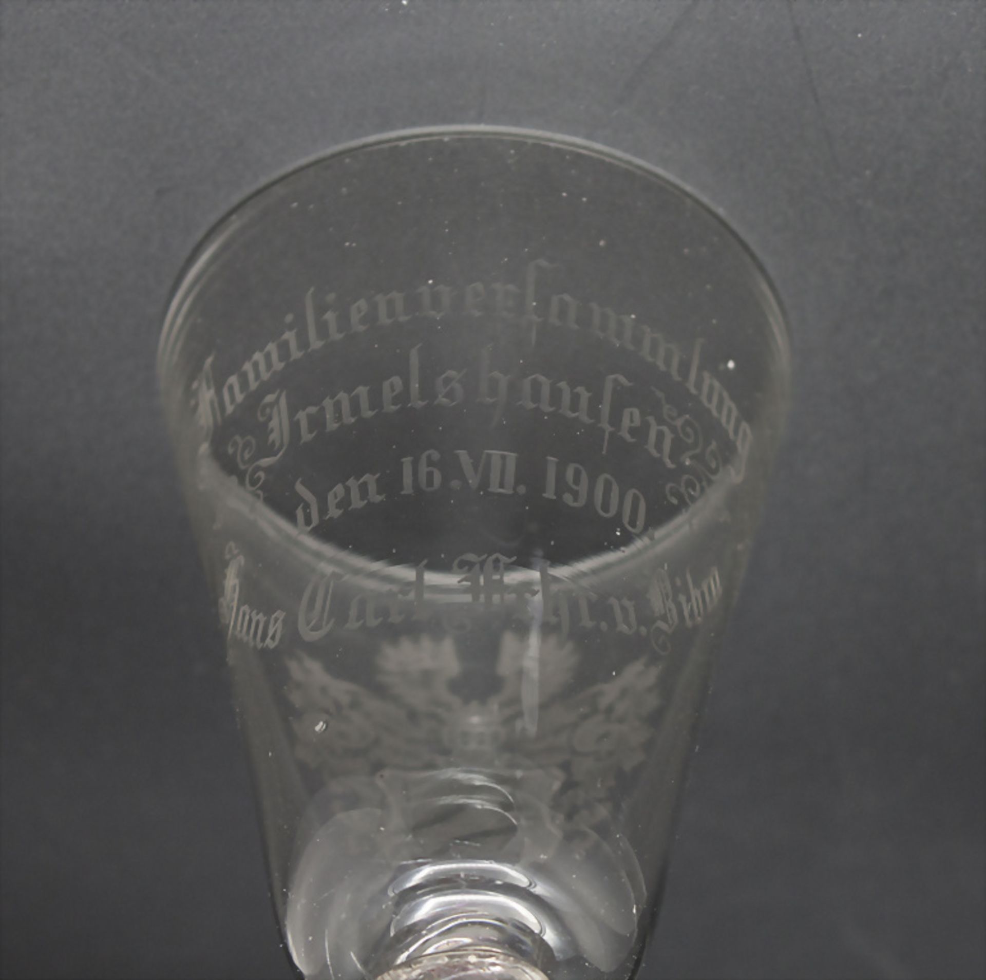 Pokal des Freiherrn Hans Carl von Bibra, Franken, 18. Jh. - Bild 3 aus 4