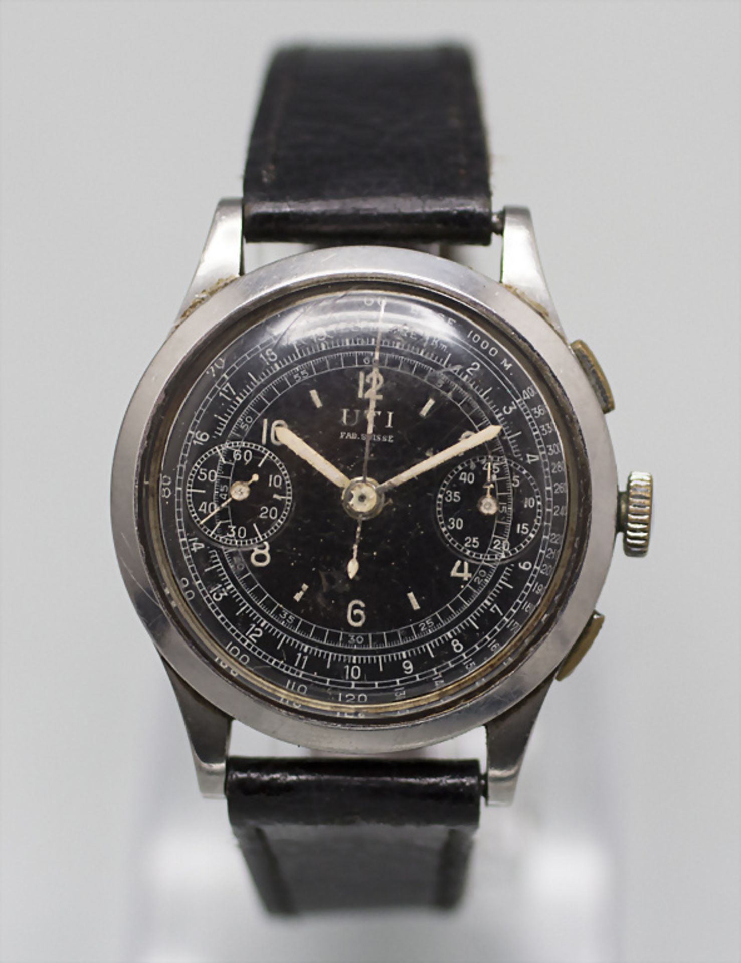 UTI Chronograph, Besancon, um 1945