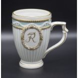 Porzellan Bierkrug mit Monogramm Friedrichs II. von Preußen / A porcelain beer mug, KPM ...