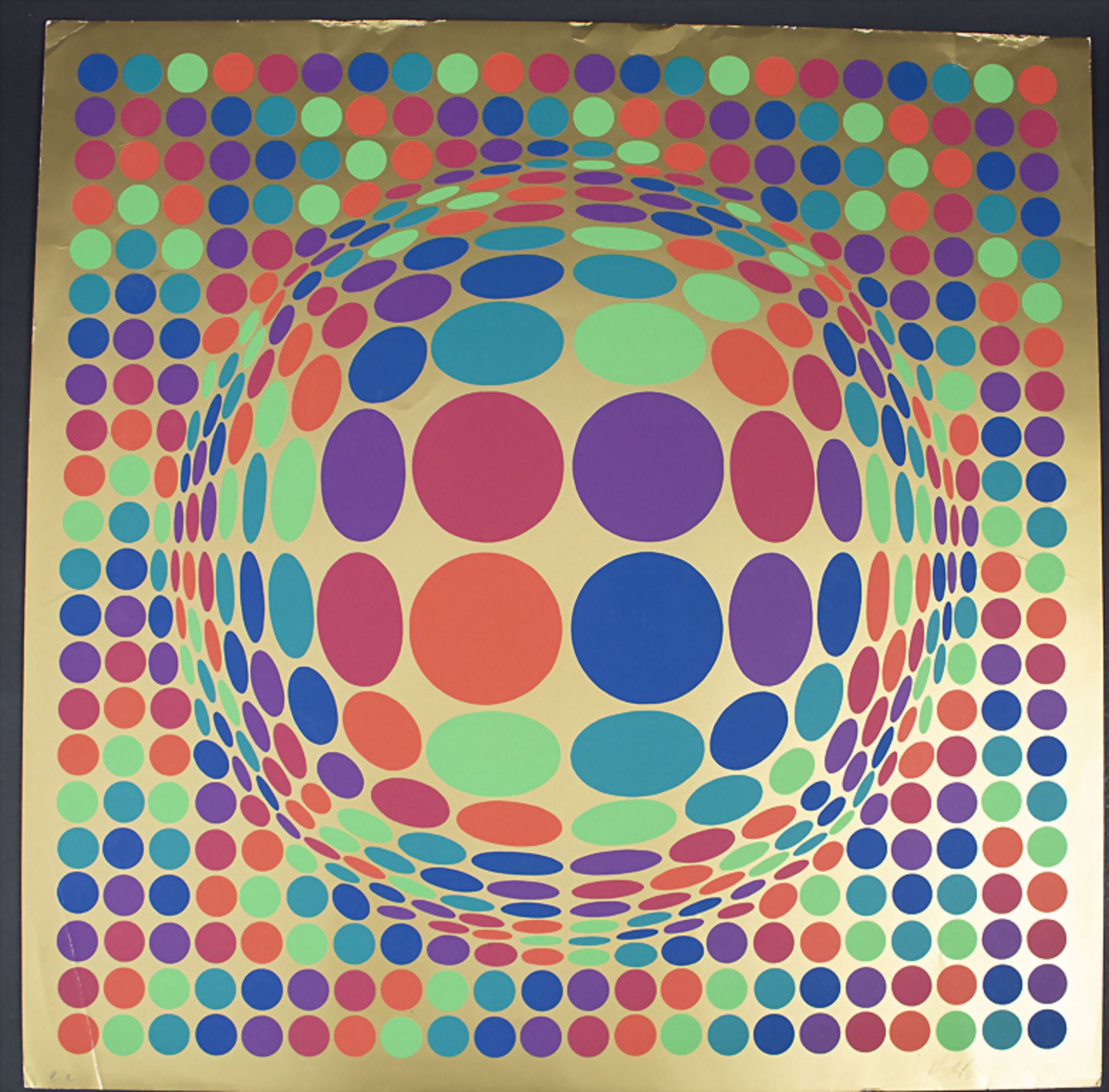 Victor VASARELY (1906-1997), 'Kompsition Kugel' / 'Composition ball', 20. Jh.