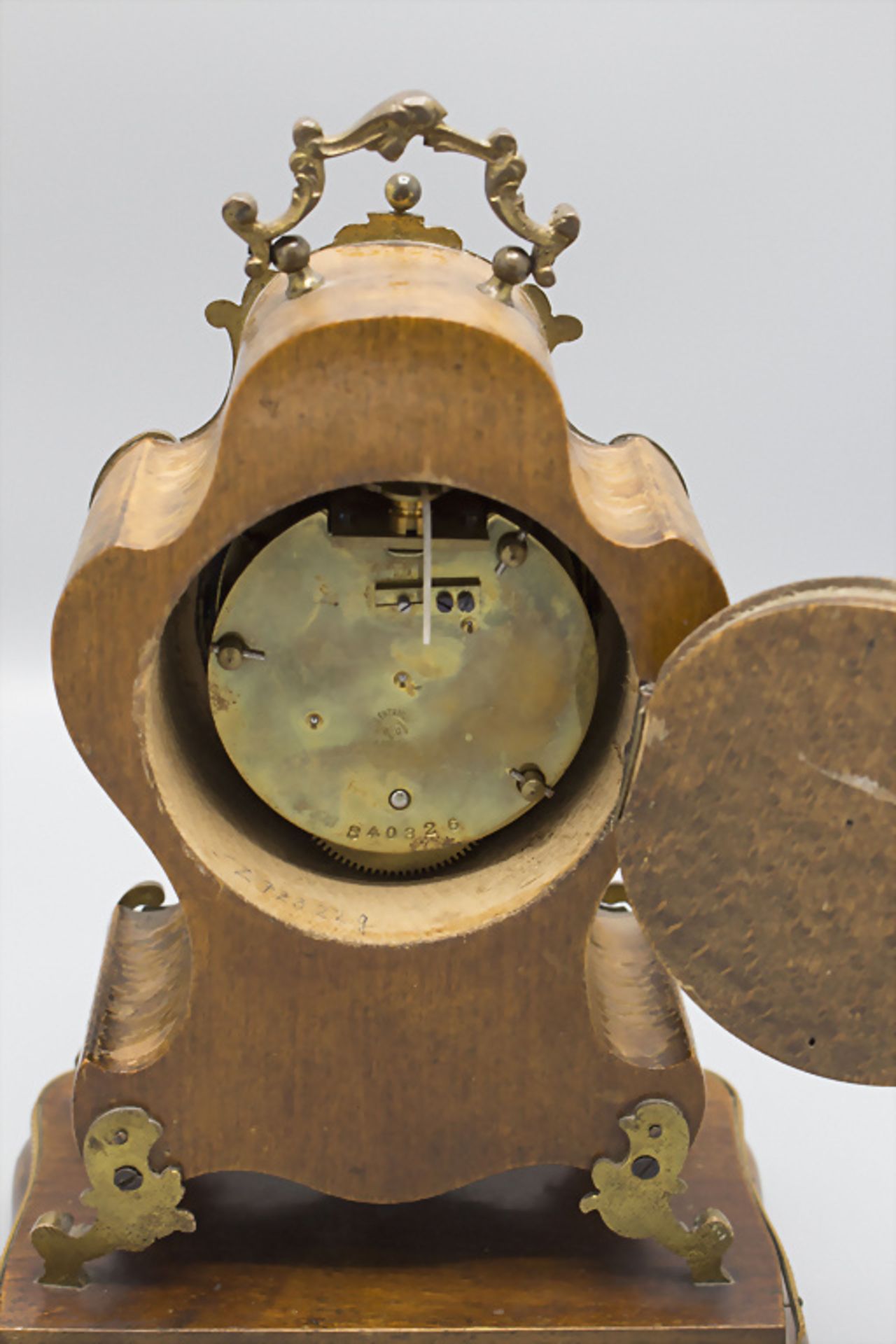 Lenzkirch Kaminuhr / A mantelpiece clock, um 1910 - Image 5 of 8