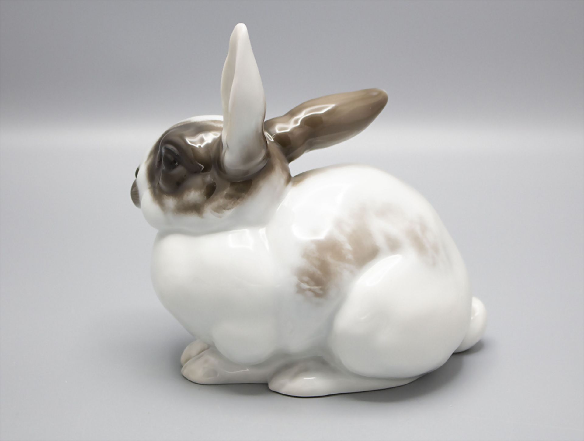 Porzellanhase / A porcelain rabbit, Karl Himmelsstoss (1872-1967), Rosenthal, Selb, um 1920 - Bild 3 aus 6