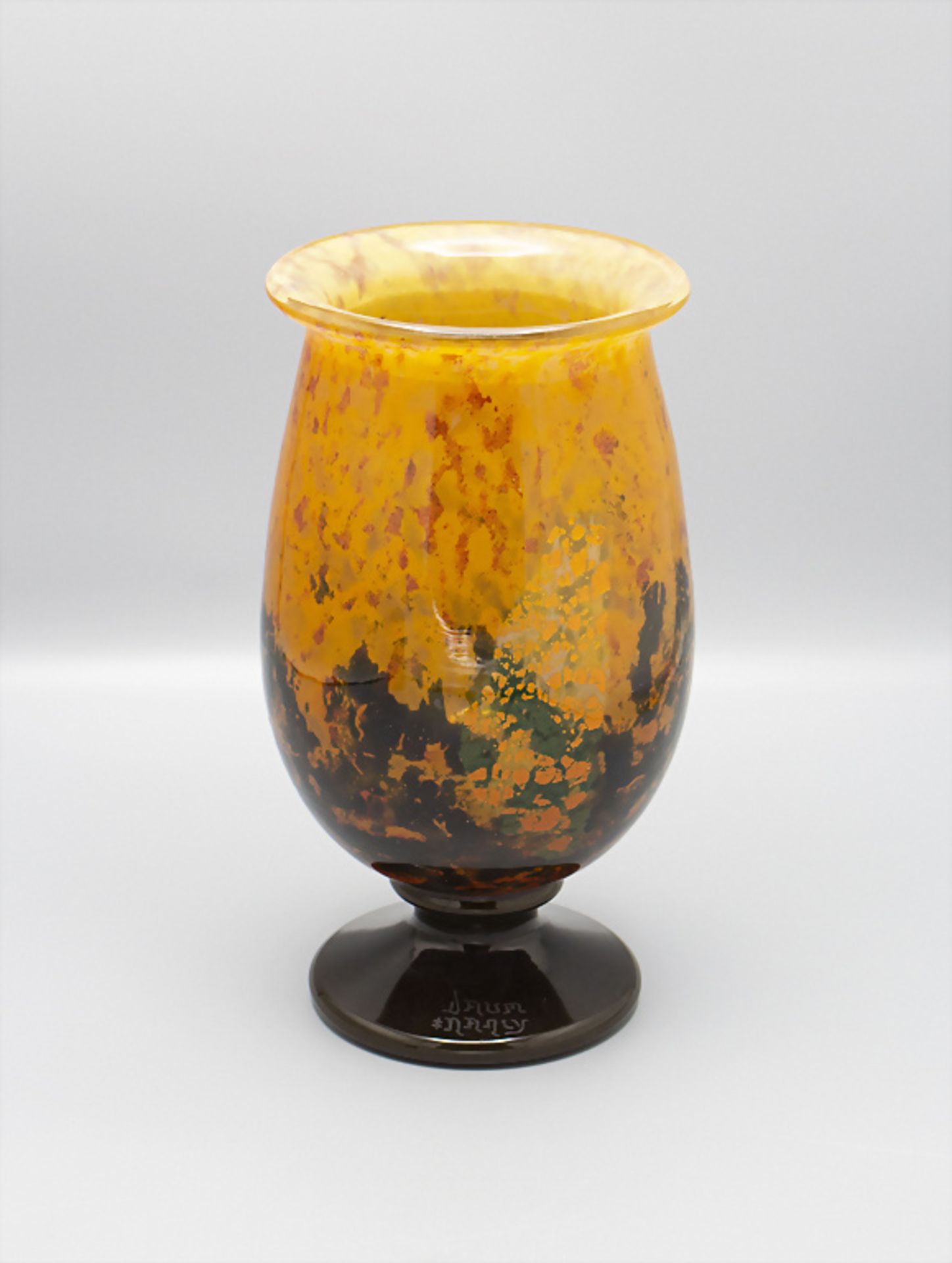 Art Déco Vase / An Art Deco glass vase, Daum, Nancy, um 1920