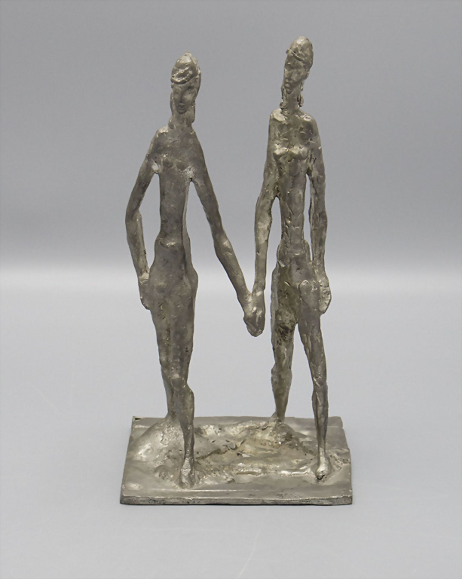 Hubert WILFAN (1922-2007), 'Schreitendes Paar' / 'Walking couple', 20. Jh.