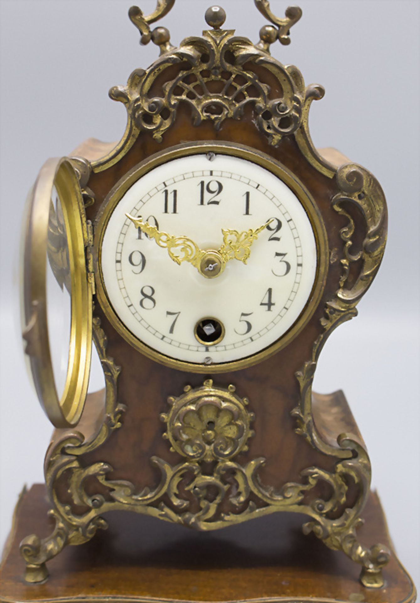 Lenzkirch Kaminuhr / A mantelpiece clock, um 1910 - Image 2 of 8