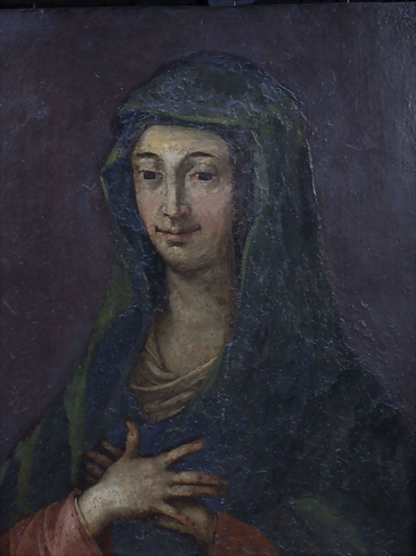 Unbekannter Künstler des 18. Jh., 'Gottesmutter Maria' / A portrait of 'Mother Mary', 18. Jh.