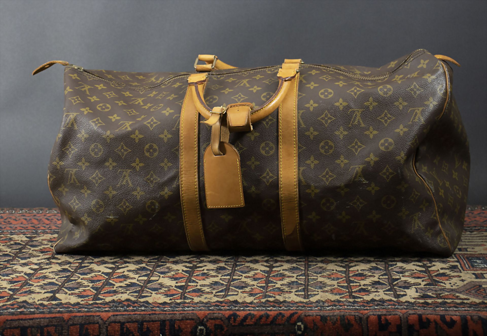 Reisetasche / A traveling bag, Louis Vuitton, Paris, 2. Hälfte 20. Jh.