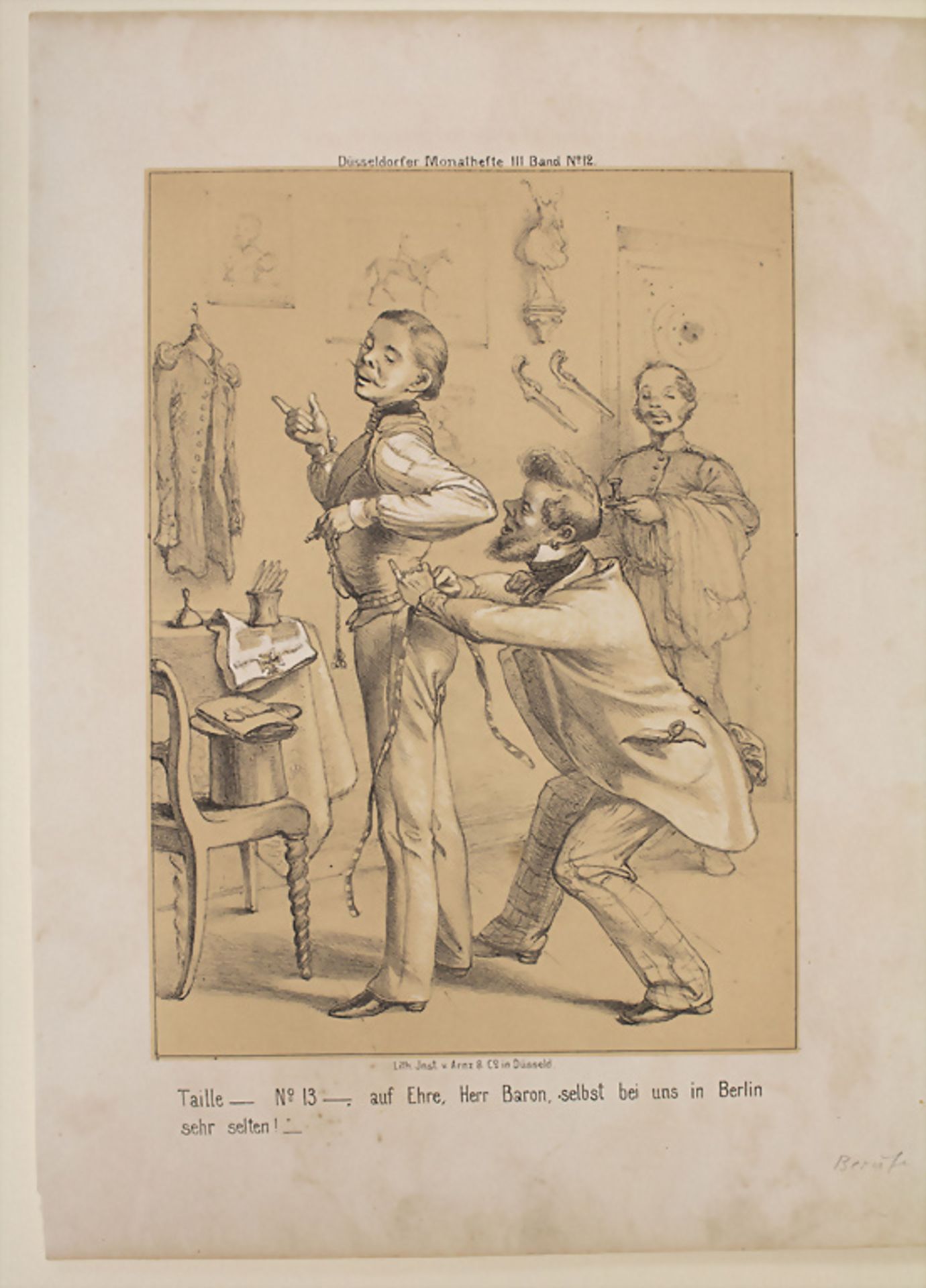 Konvolut Stiche 'Berufe' / A set of 8 engravings 'Professions', 18.-19. Jh. - Bild 6 aus 12