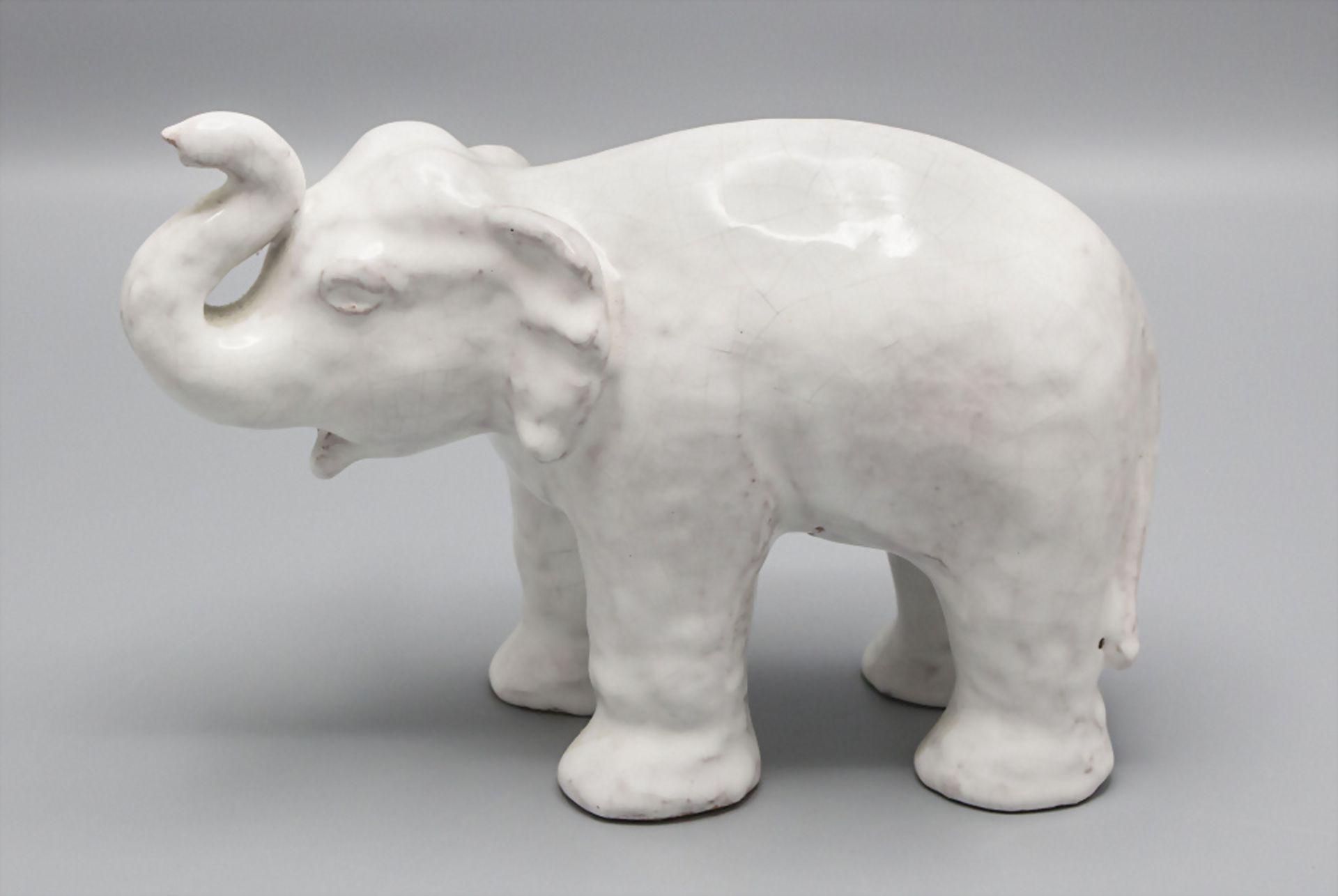 Konvolut Elefanten / A set of three elephants, Luigi Colani, Höchst Porzellanmanufaktur, 20. Jh. - Bild 7 aus 9