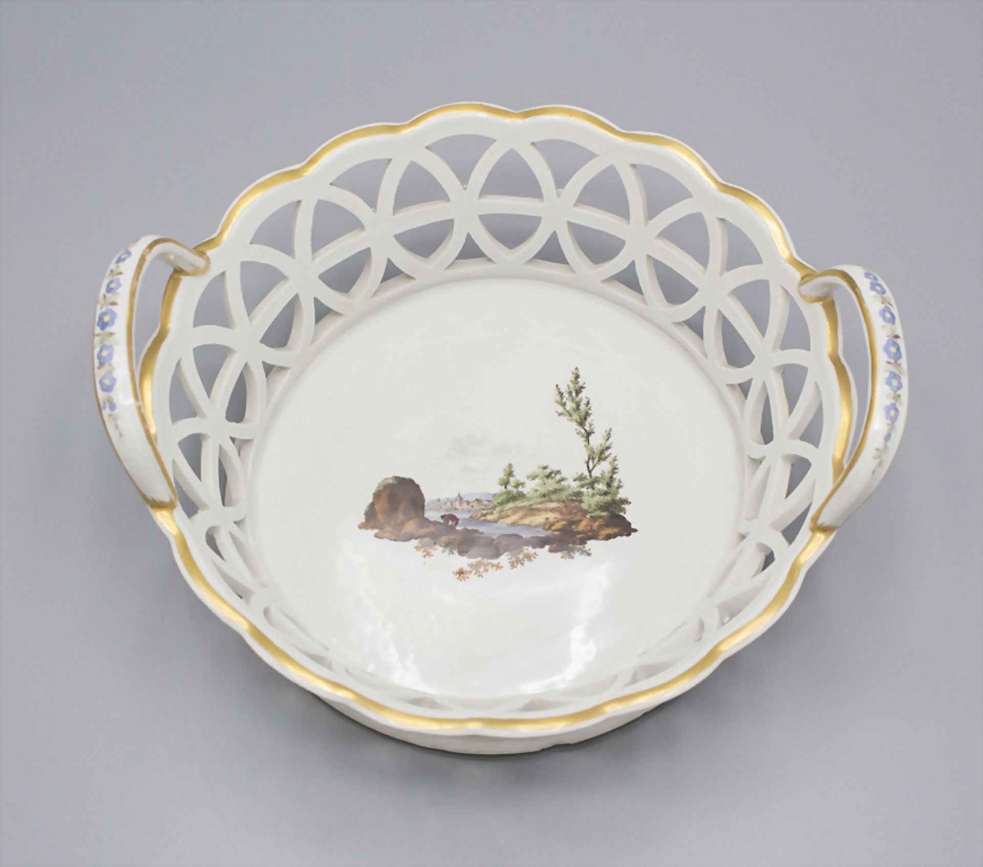 Porzellankorb / A porcelain basket, Fürstenberg, 18. Jh.