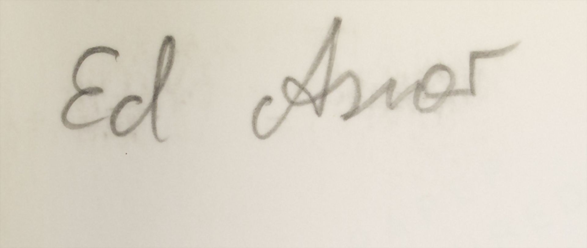 Drei Fotofgrafien mit Autographen von Ed Asner (1919-2021), um 2000 - Bild 6 aus 6