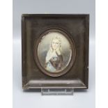 Miniatur Porträt des jungen Ludwig XVII als Dauphin / A miniature portrait of the young Louis ...