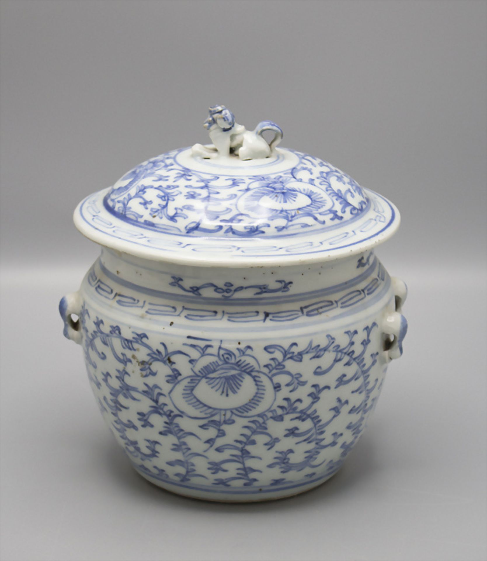 Porzellan Ingwertopf / A porcelain ginger pot, China