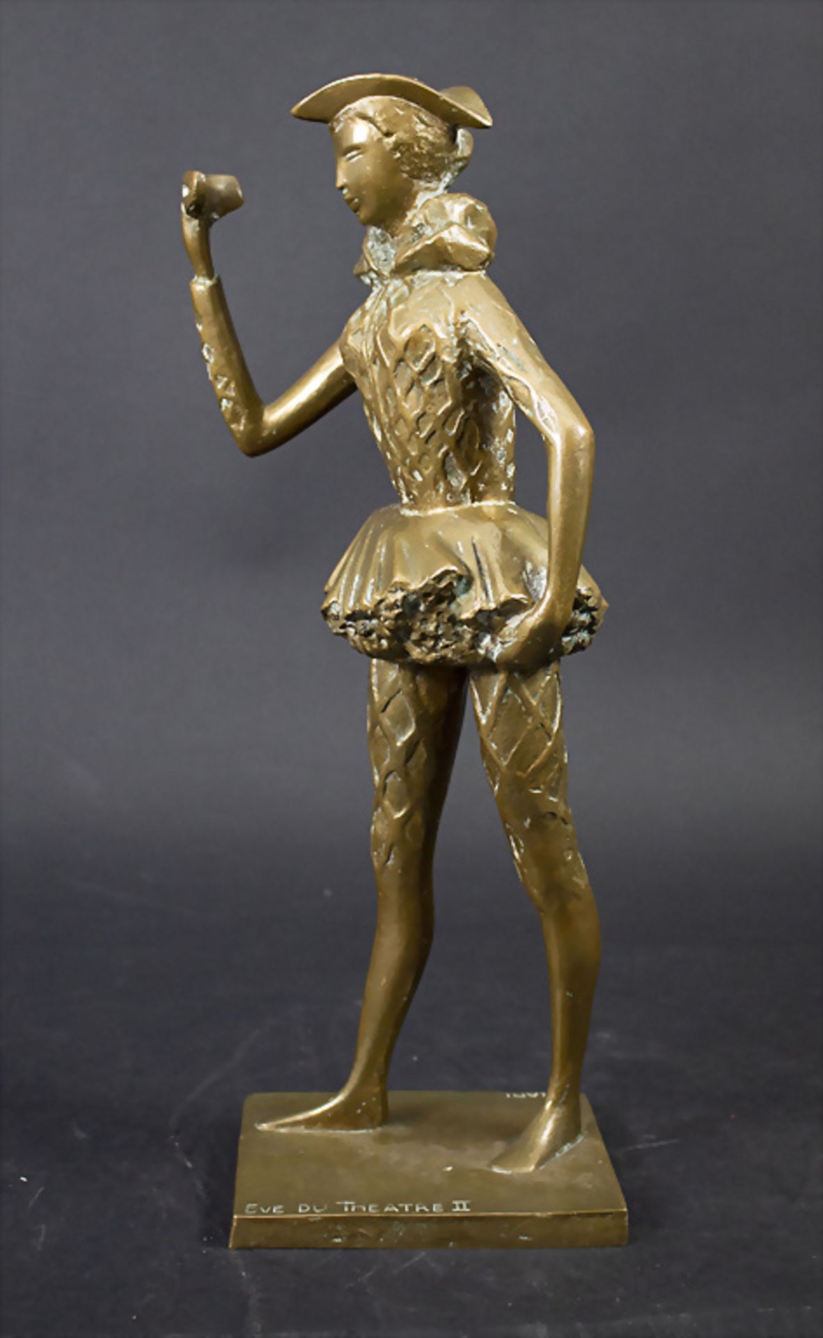Madeleine-Christine FORANI (1916-1976), Bronzefigur 'EVE DU THEATRE II' - Image 3 of 9