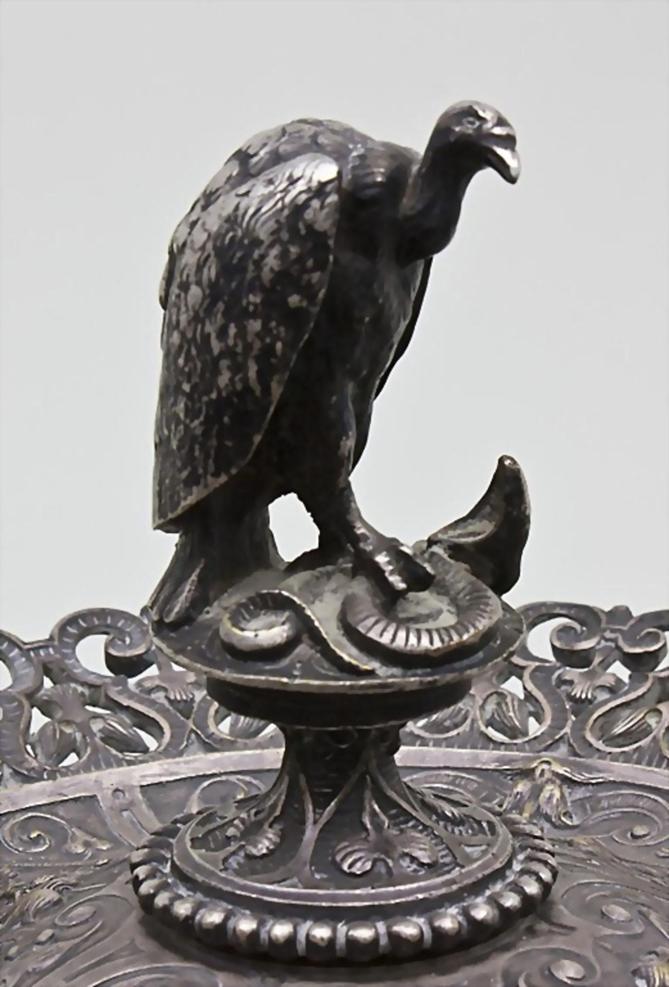 Zierschale/Bronze Footed Bowl , Frankreich, 19.Jh. - Image 3 of 5