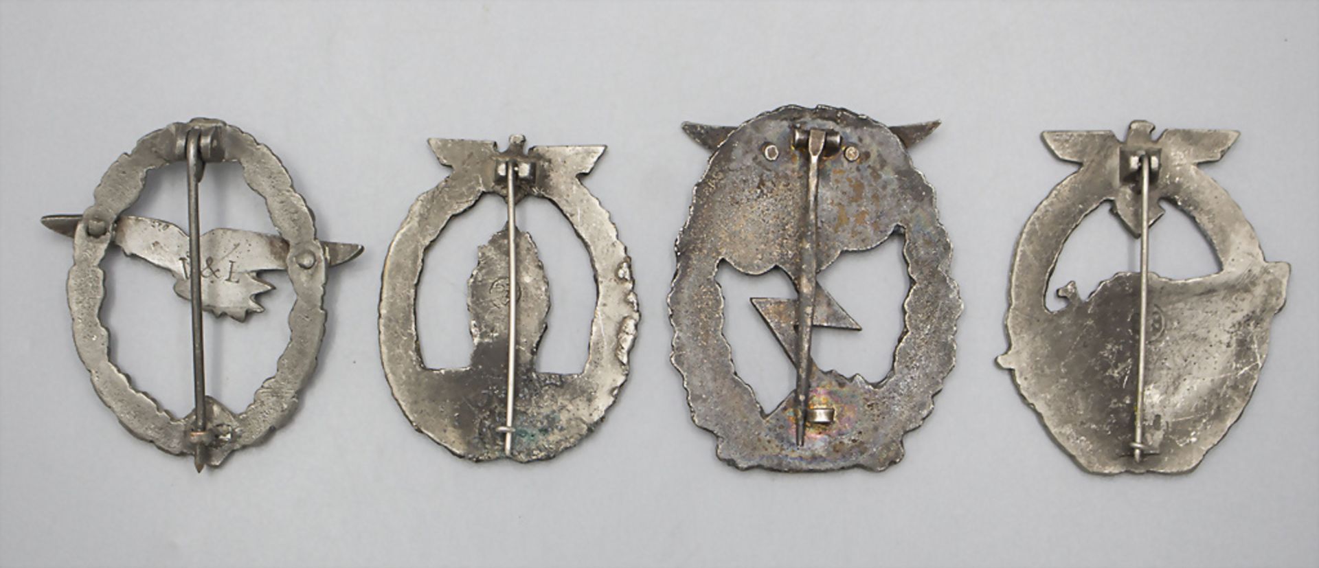 4 Orden des 2. Weltkrieges, Sammleranfertigungen / Four medals (copies) of Worldwar II. - Image 2 of 2