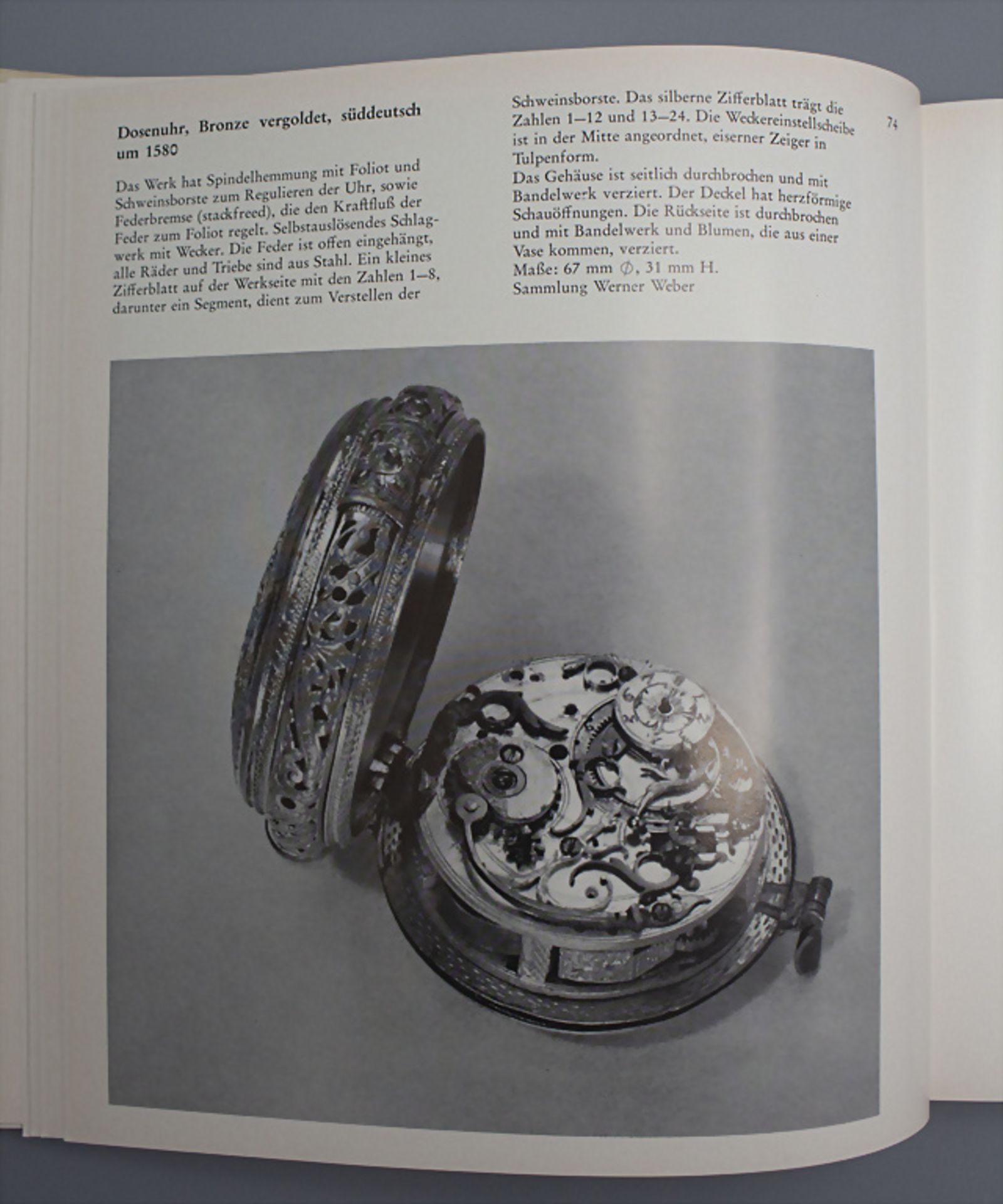 Zwei Bücher zu 'Uhren und (Zeit-)Messinstrumente', 20. Jh. - Image 4 of 10