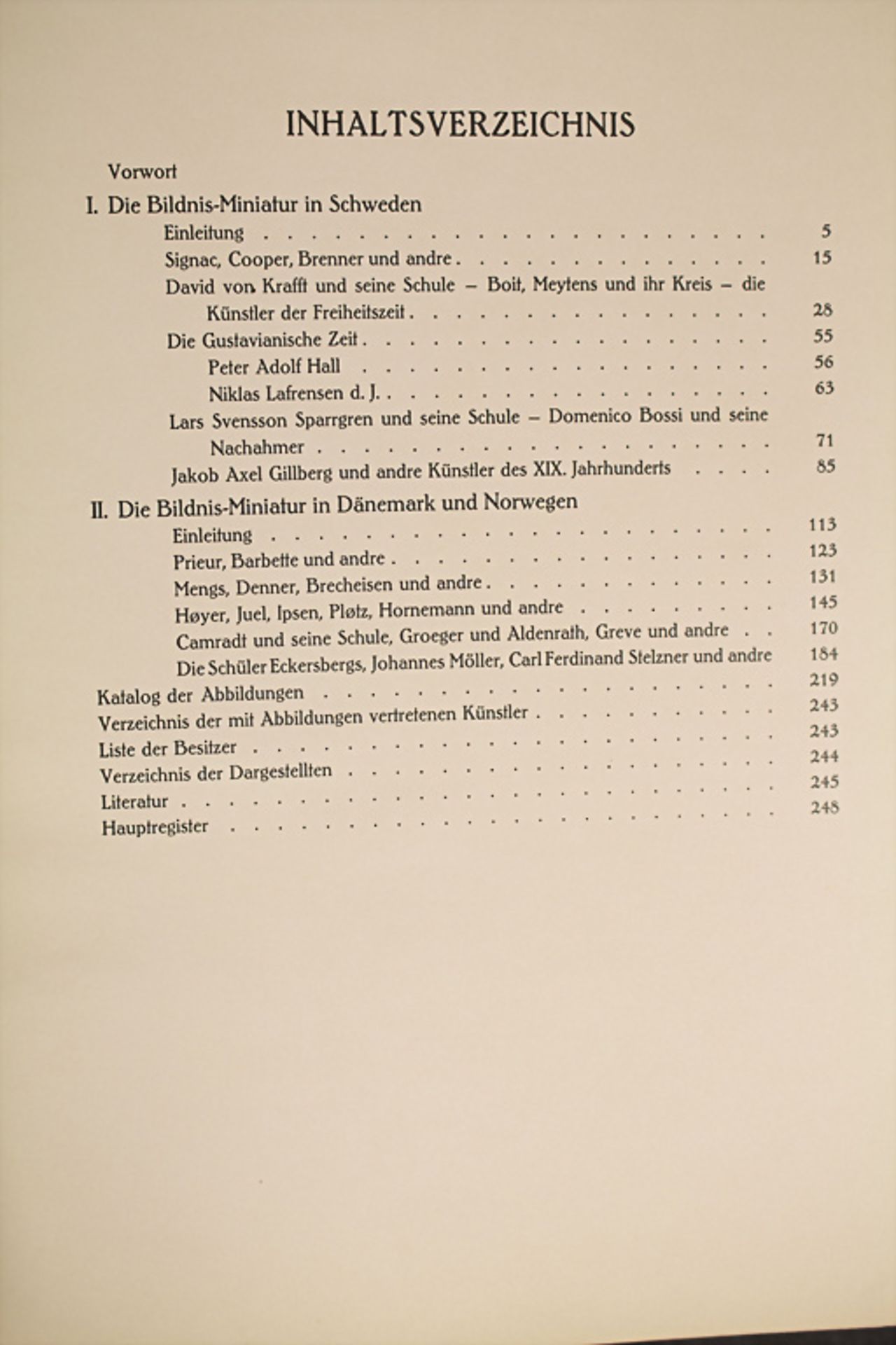 Ernst Lemberger: 'Die Bildnis-Miniatur in Skandinavien', 1929 - Image 7 of 13