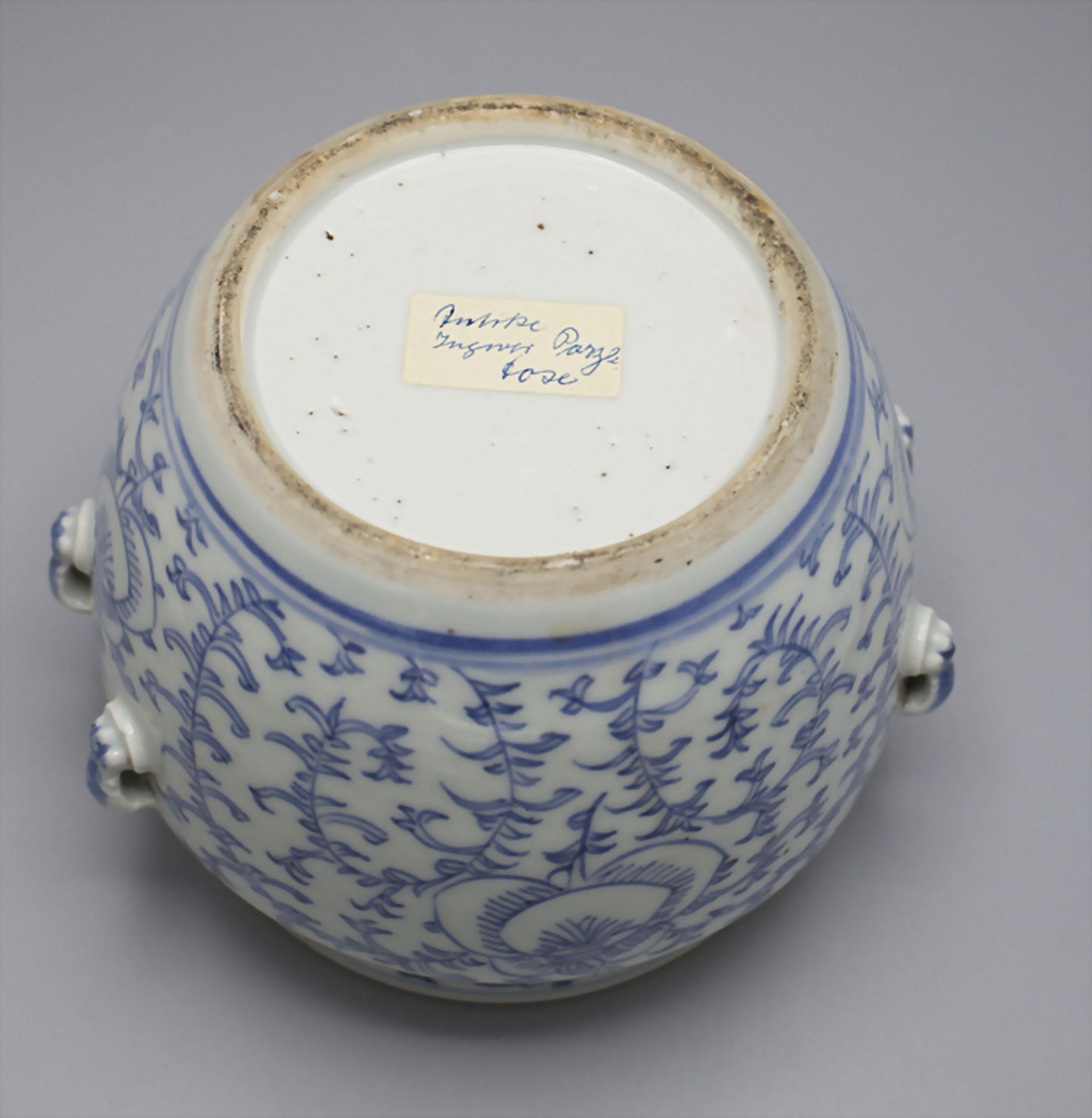 Porzellan Ingwertopf / A porcelain ginger pot, China - Image 4 of 6