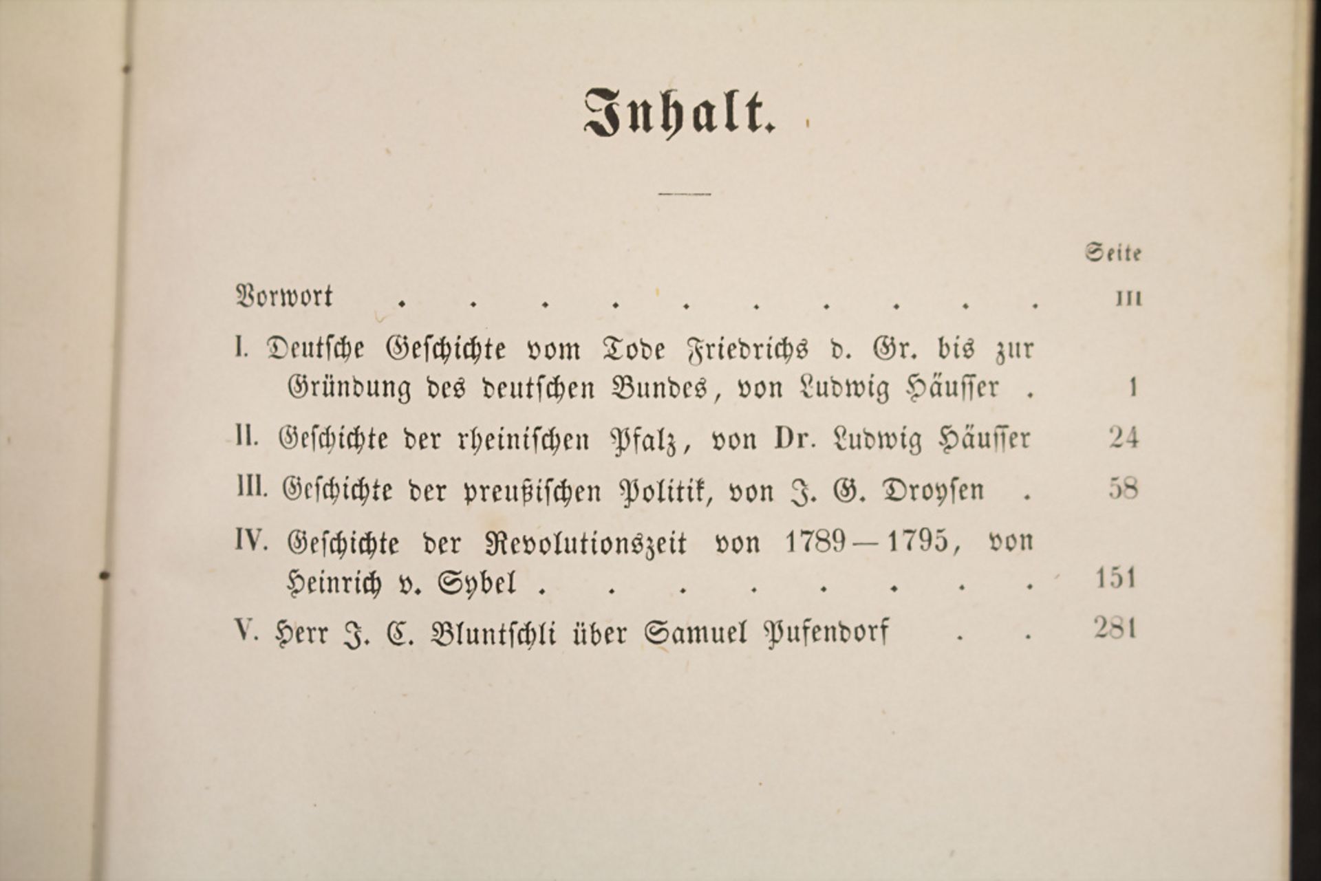 Dr. Onno Klopp: 'Kleindeutsche Geschichtsbaumeister',1863 - Image 4 of 5