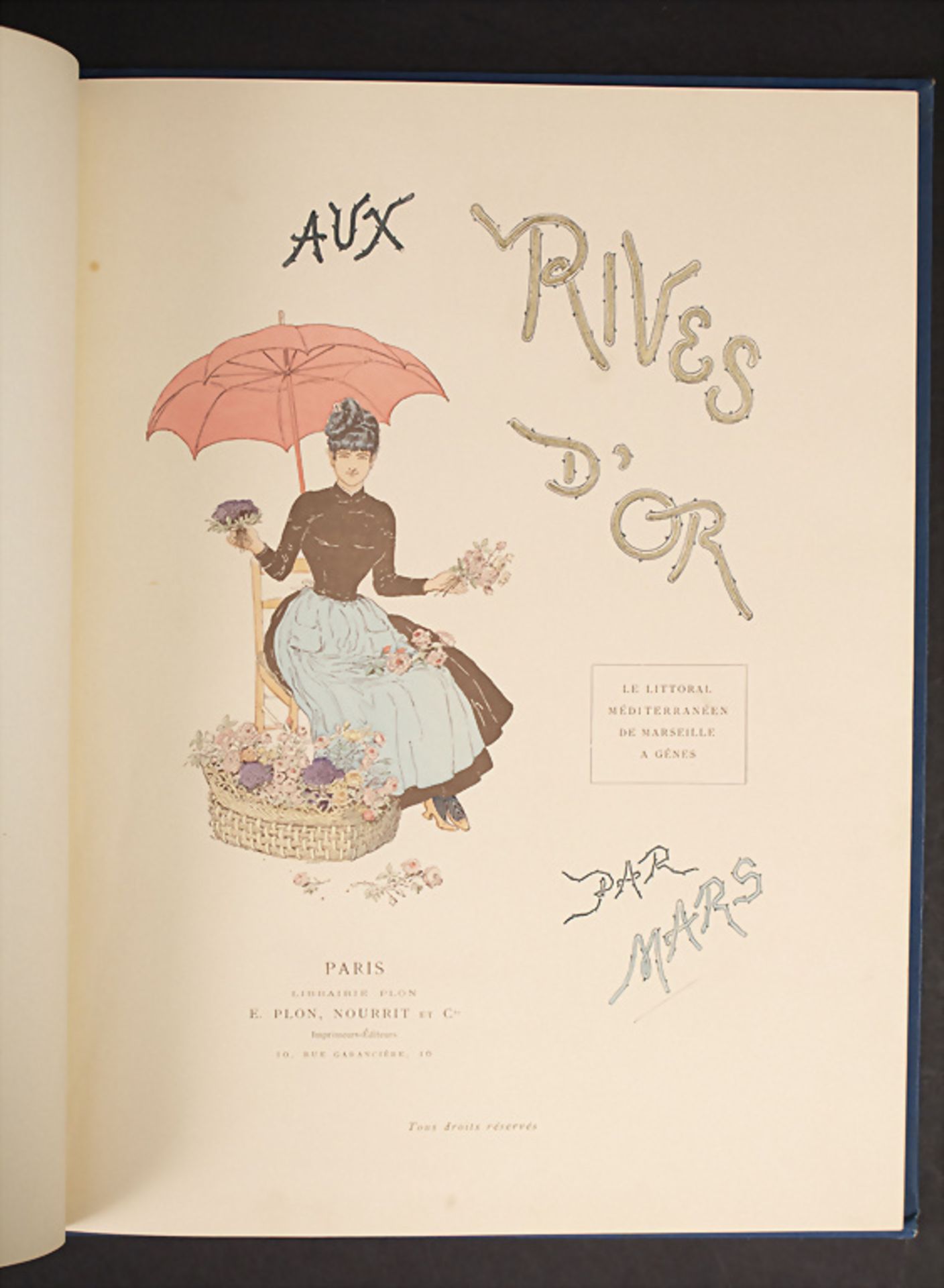 Mars (Pseudonym Maurice Bonvoisin): 'Aux Rives D'Or', um 1890 - Image 2 of 4
