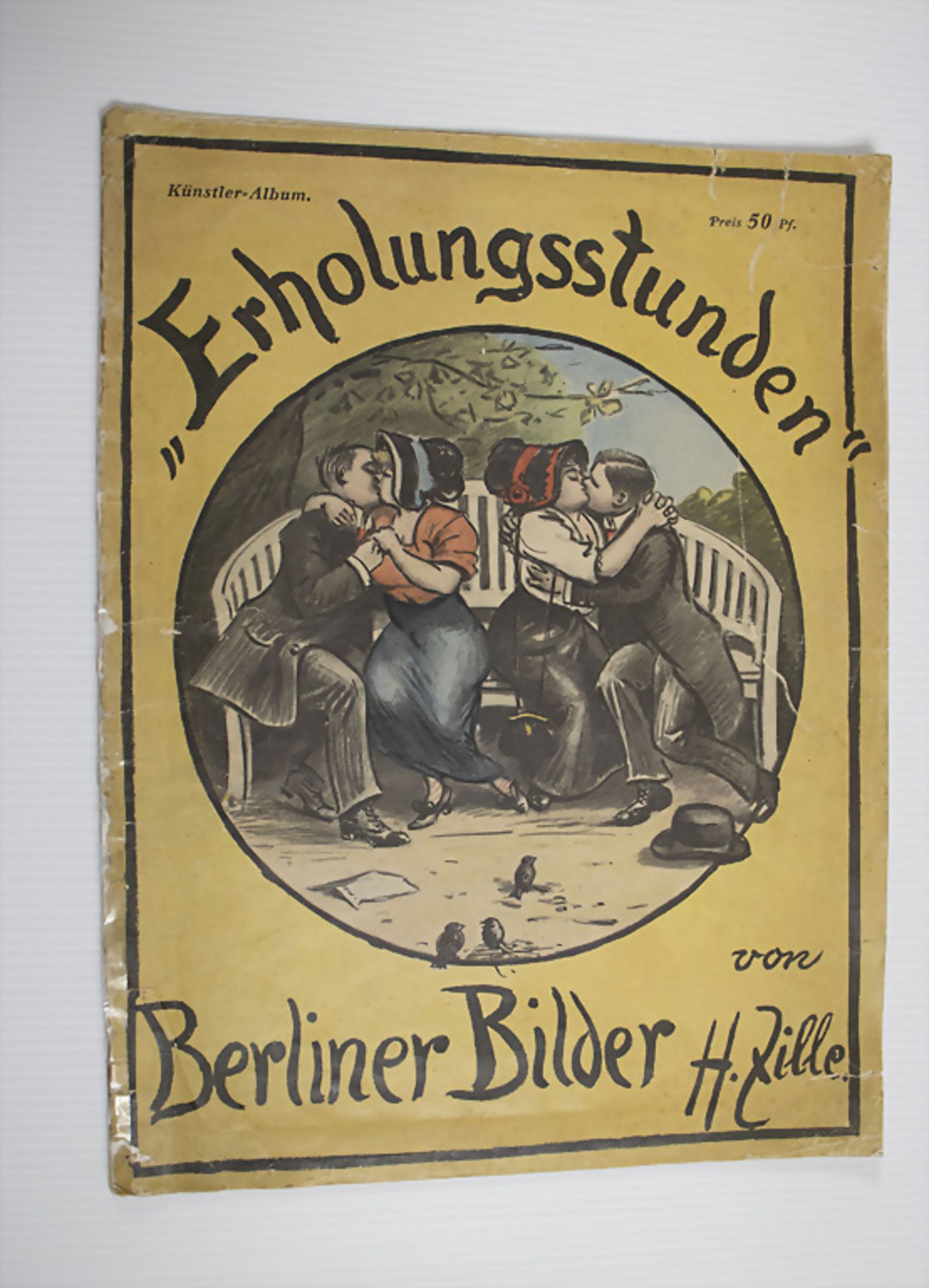 Heinrich ZILLE (1858-1929), 'Erholungsstunden / Recreational hours', Berliner Bilder, um 1912
