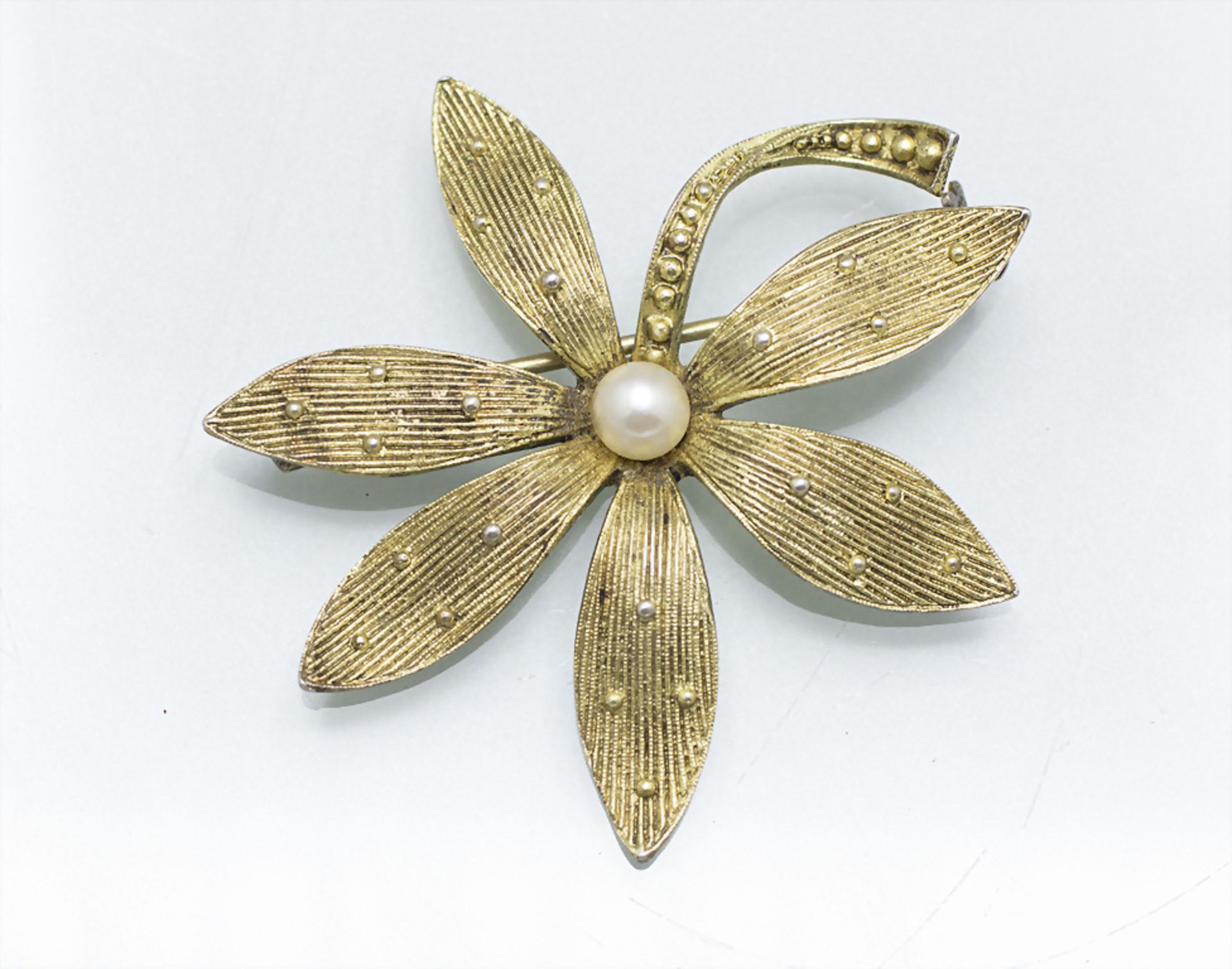 Blütenbrosche / A Sterling silver blossom brooch, Theodor Fahrner, Pforzheim, um 1930