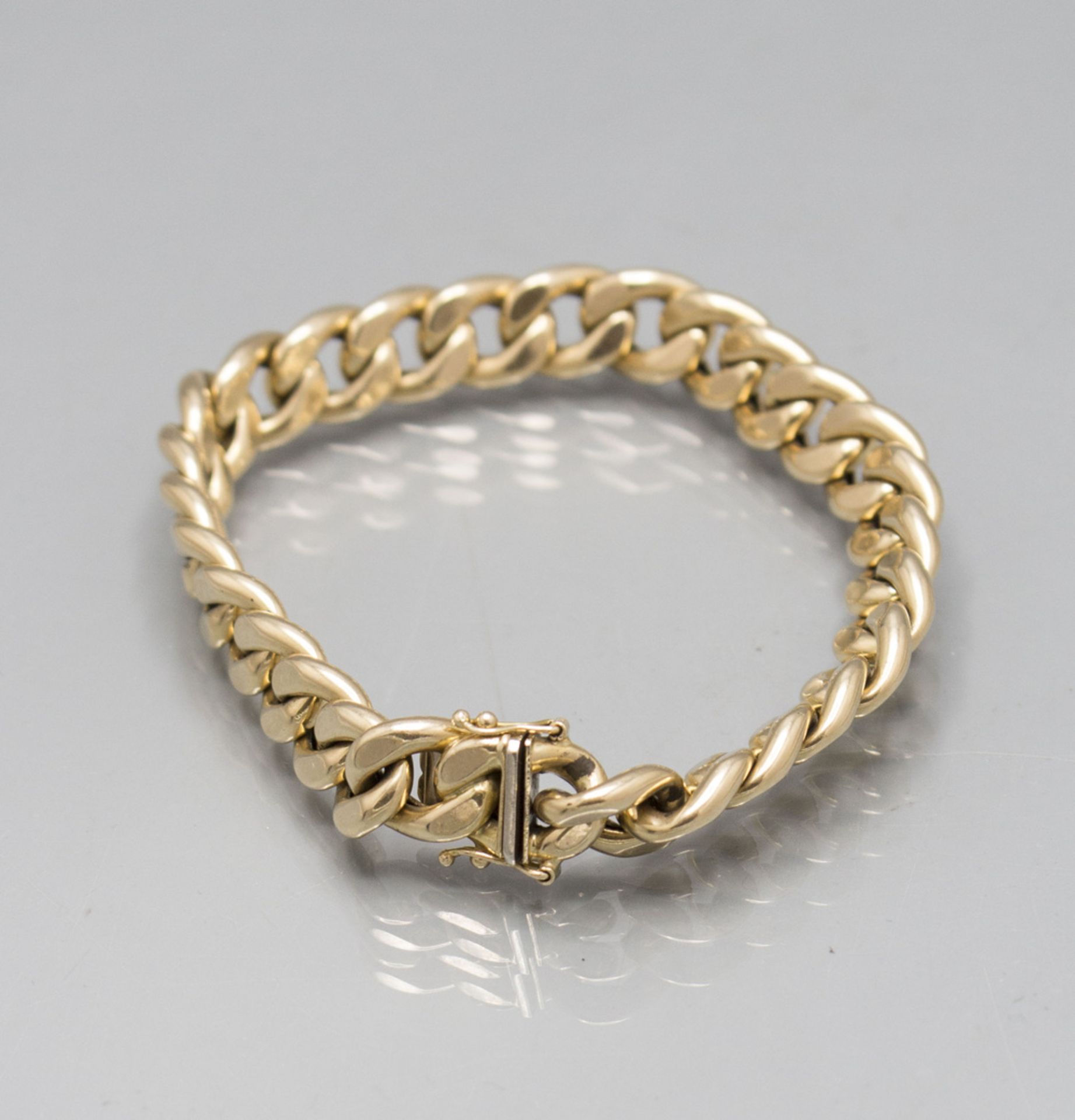 Goldarmband / A 14 ct gold bracelet