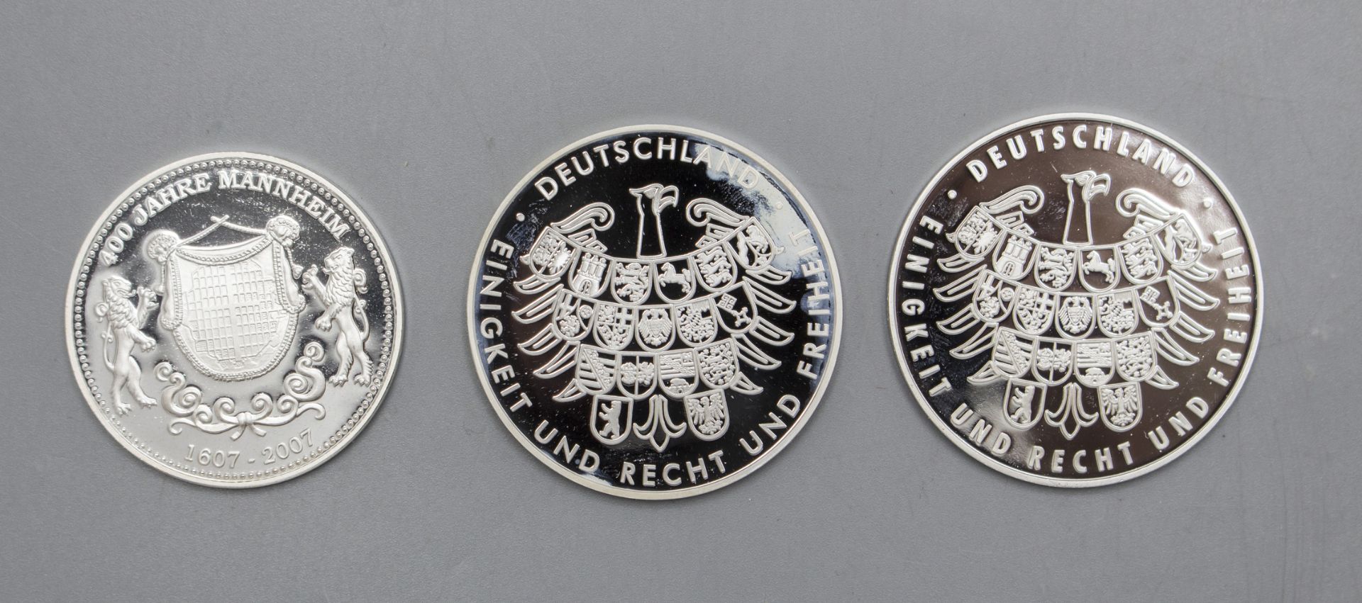 Konvolut Münzen und Medaillen / A collection of coins and medals, unter anderem Mannheim - Image 5 of 10