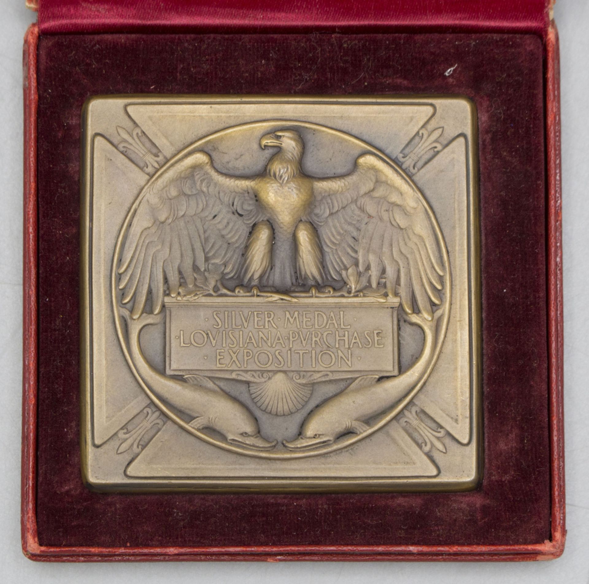 Plakette Weltausstellung 'Louisiana Purchase Exposition', St. Louis, USA, 1904 - Image 2 of 2