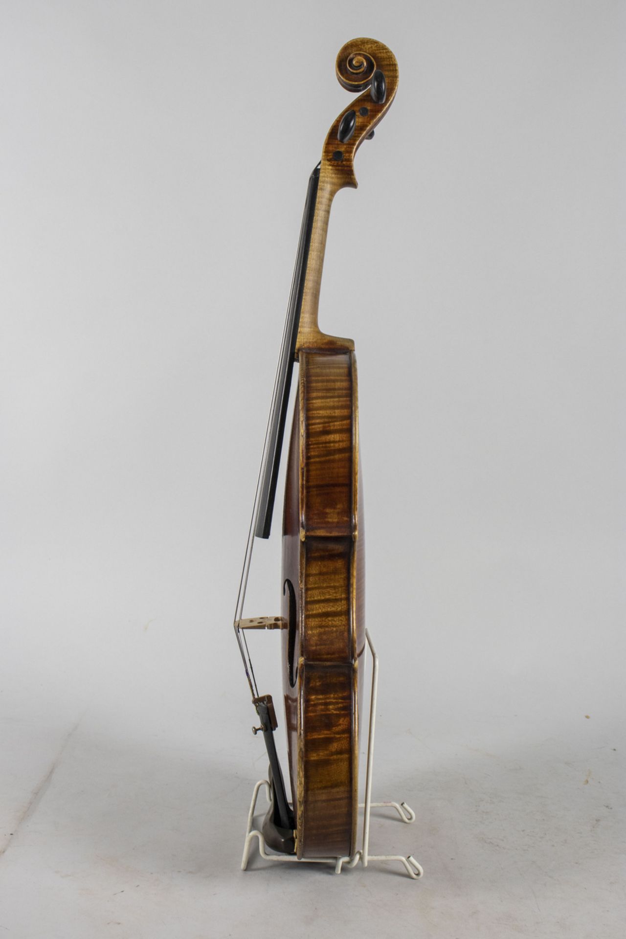 Violine / A violin, Modell 'Stradivari', deutsch, Ende 19. Jh. - Image 4 of 4