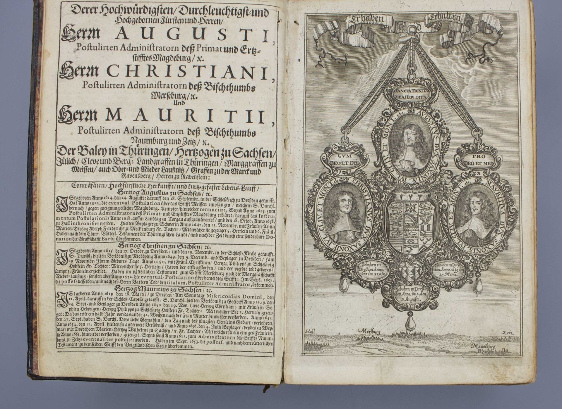 Bibel / A bible 'Biblia Sacra', Altes und neues Testament in Luther-Übersetzung, 1665 - Image 2 of 9