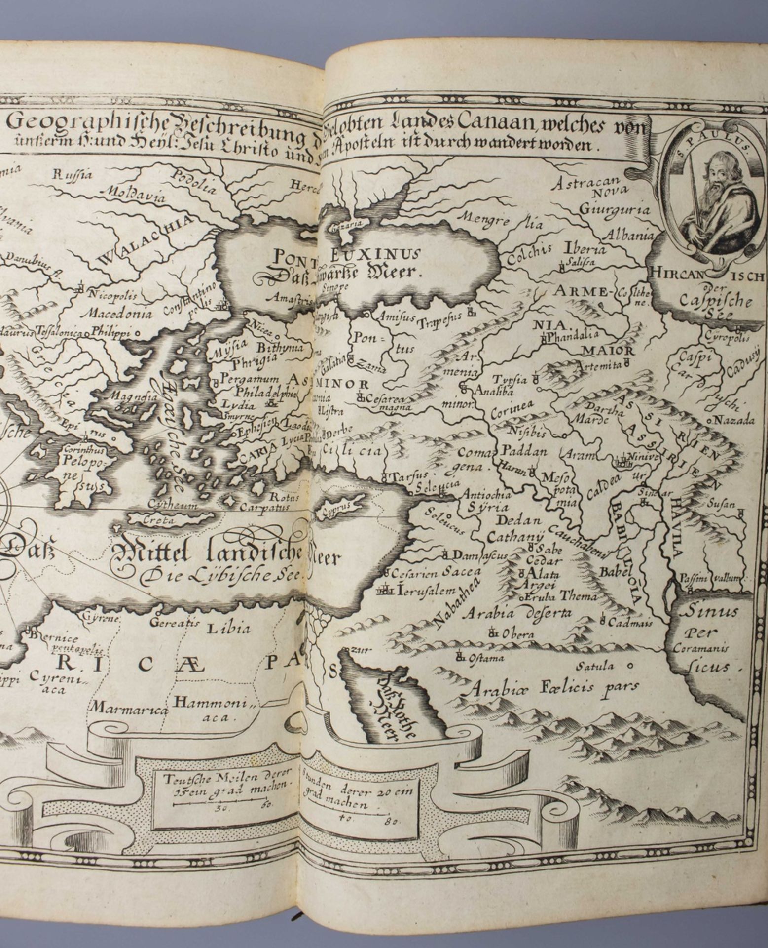 Bibel / A bible 'Biblia Sacra', Altes und neues Testament in Luther-Übersetzung, 1665 - Image 5 of 9