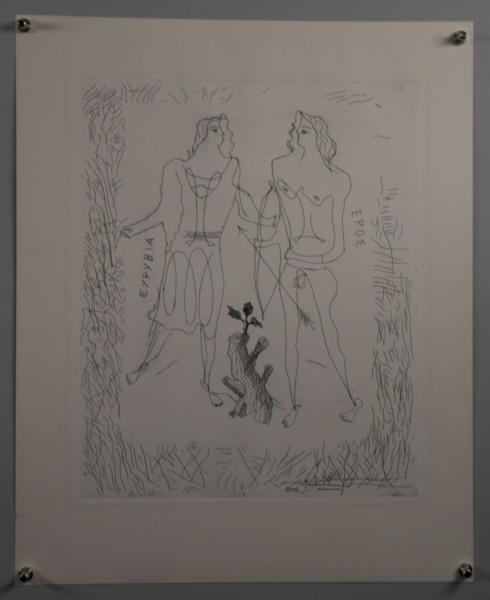 Georges BRAQUE (1882-1963), 'Eurybia et Eros', aus: 'Théogonie d'Hésiod' - Bild 2 aus 6