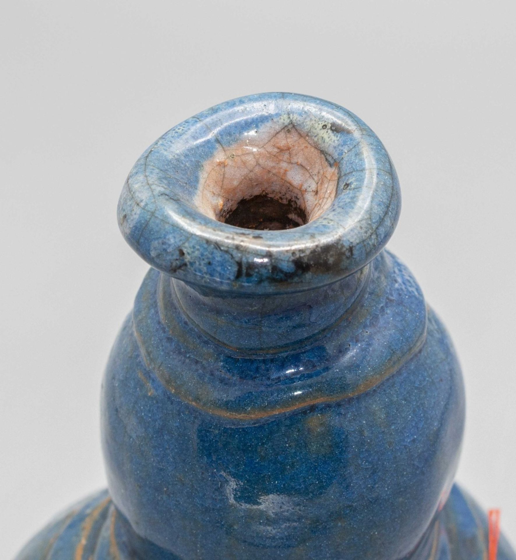 Vase Studiokeramik / A studio ceramic vase, 20. Jh. - Bild 6 aus 6