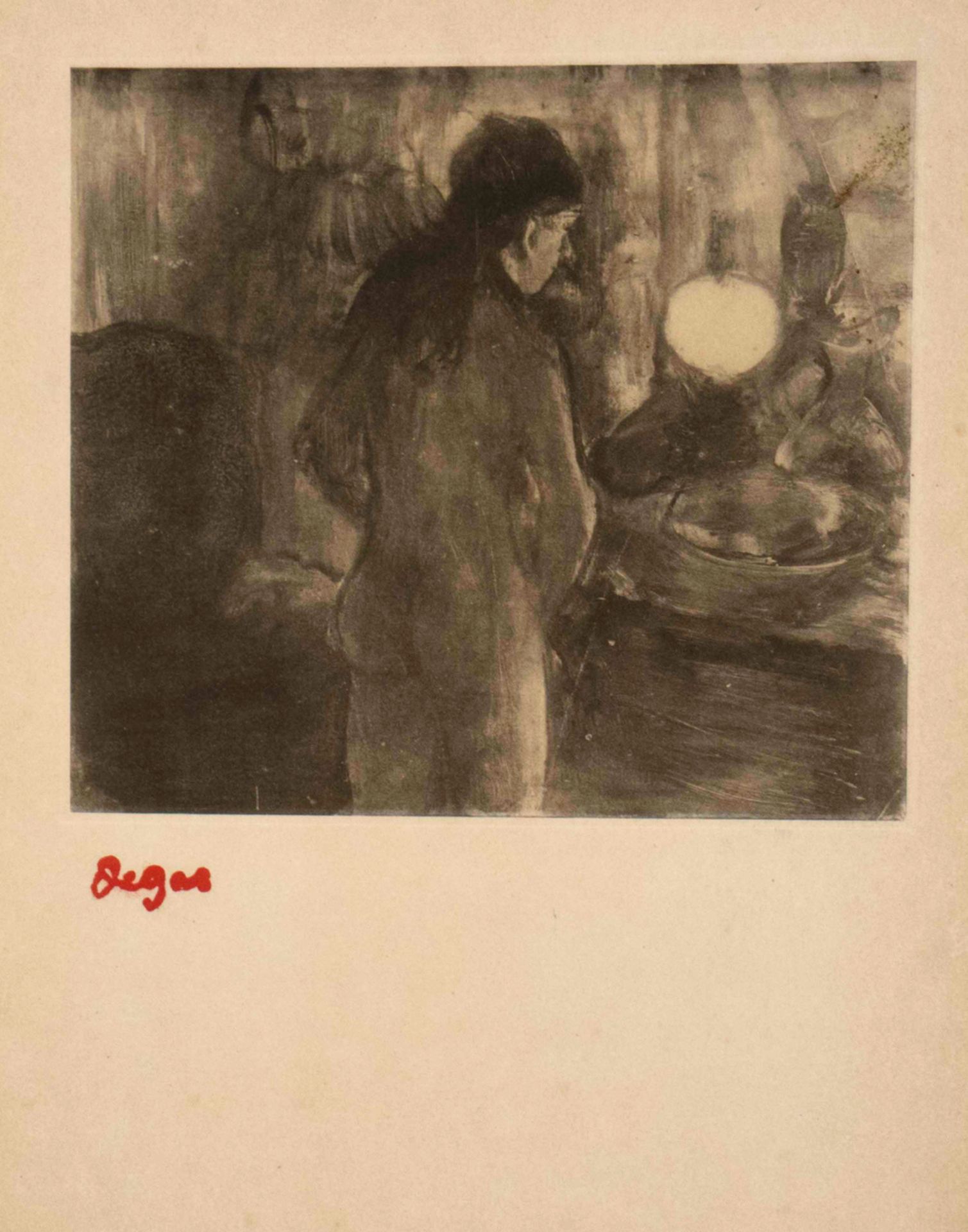 Edgar DEGAS (1834-1917), 'Nu dans le boudoir' / 'Akt im Boudoir' - Bild 2 aus 5