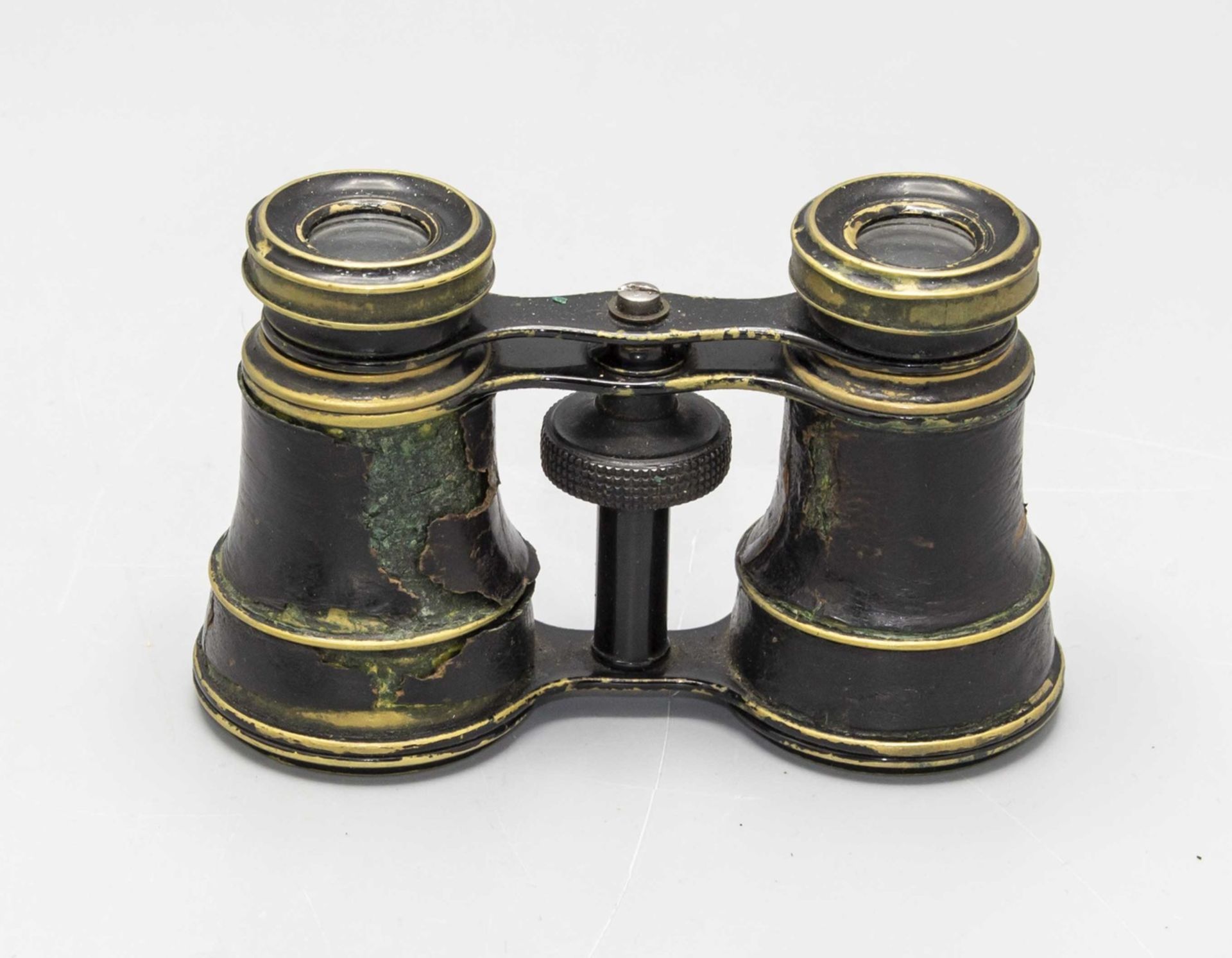 Fernglas mit Originaletu / Binoculars mit box, 1. Hälfte 20. Jh.