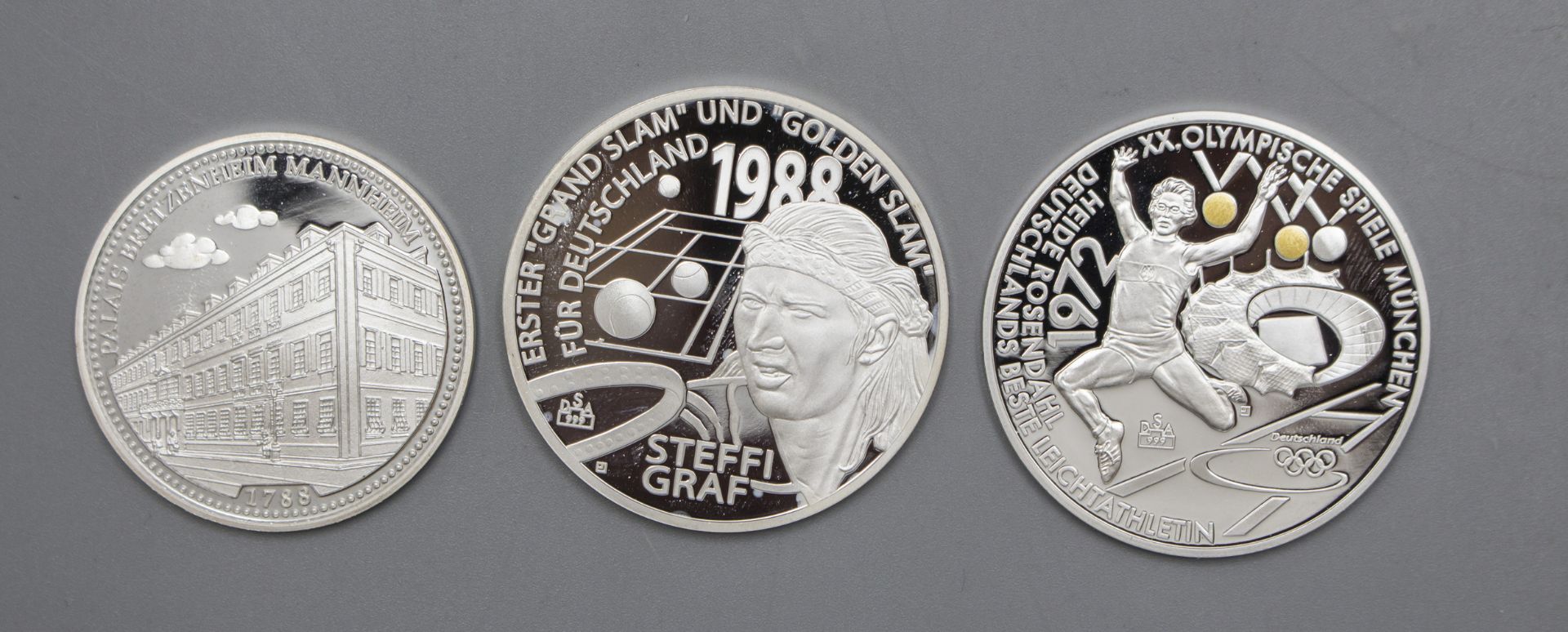 Konvolut Münzen und Medaillen / A collection of coins and medals, unter anderem Mannheim - Image 9 of 10