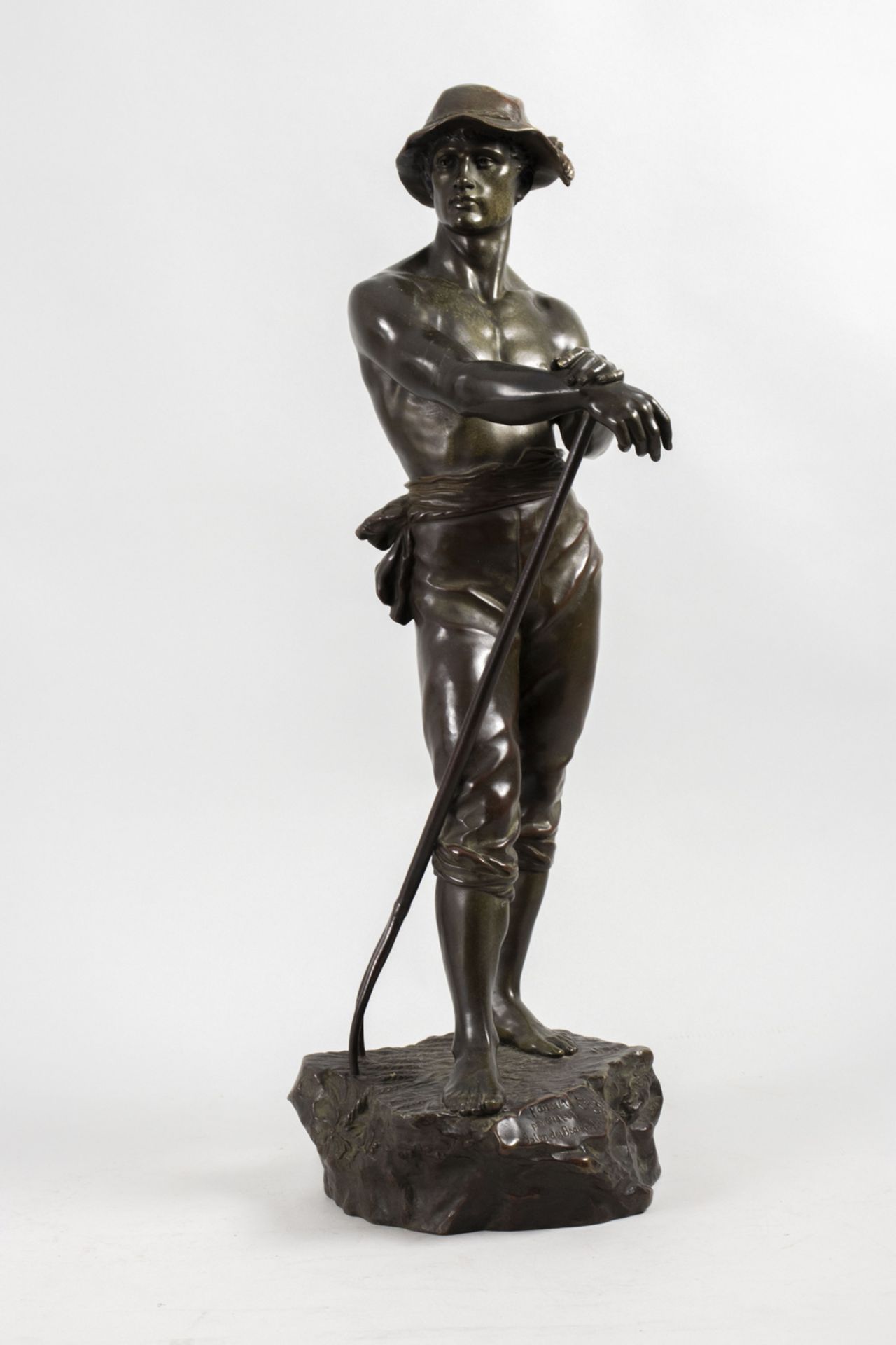 Charles Octave LEVY (1840-1899), Le Faneur (Der Heuwender) / Bronze sculputure 'The hay turner' - Image 6 of 9