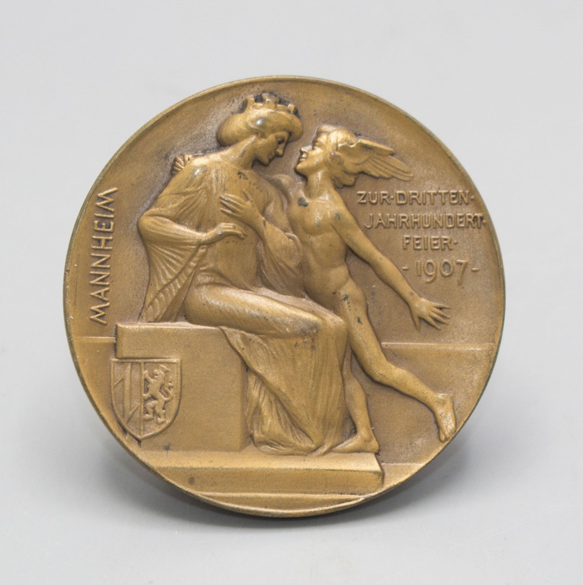 Mannheim Bronze-Medaille Stadtjubiläum, 1907 - Image 2 of 2