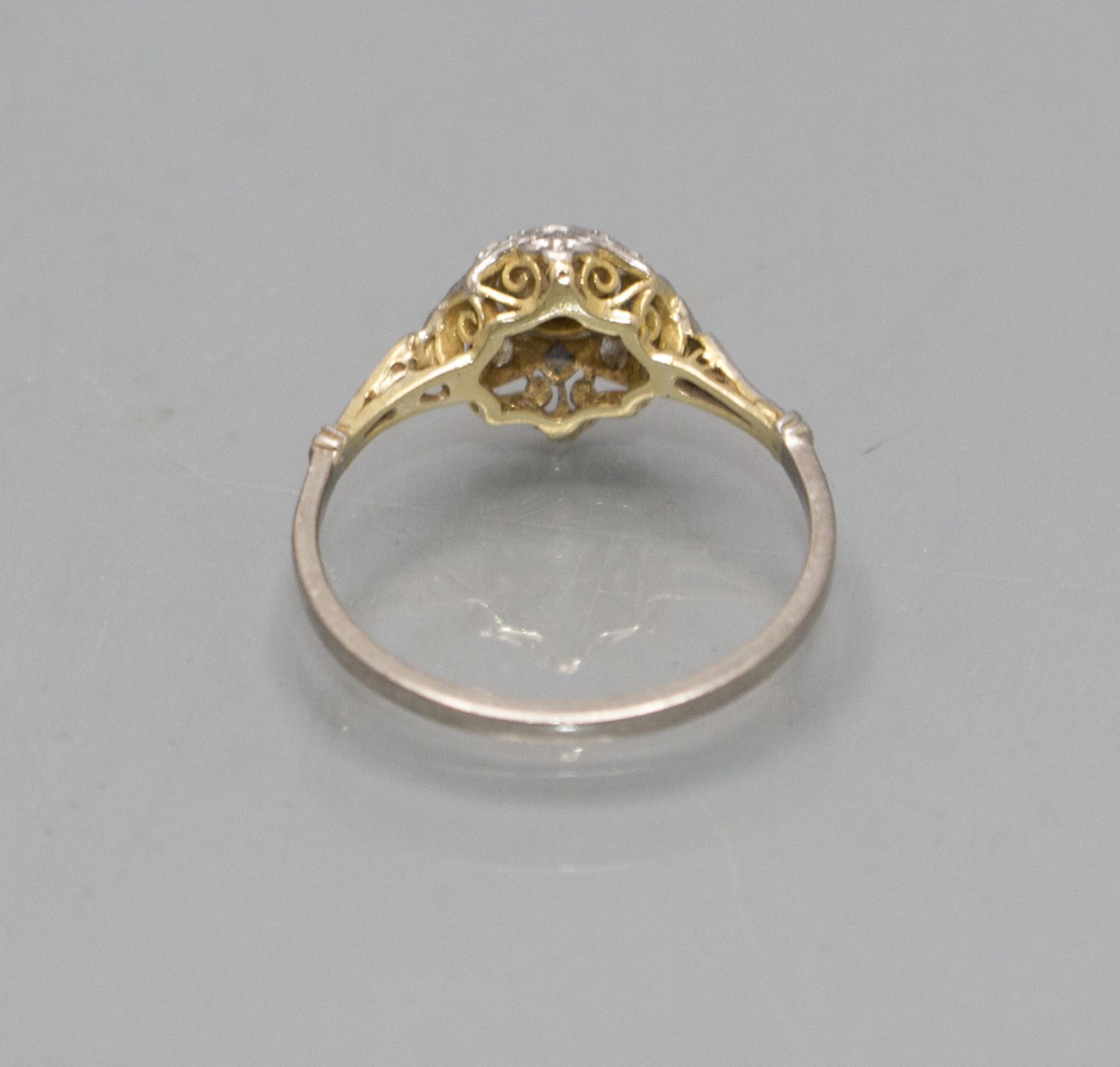 Damenring mit Diamanten / A ladies 18 ct gold ring with diamonds - Image 3 of 3