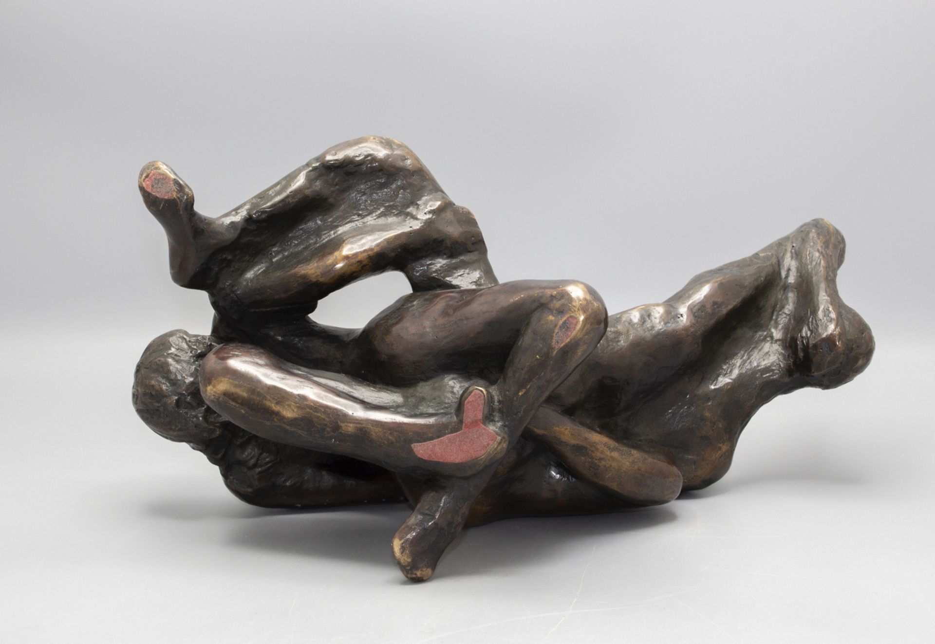 Fabien Nizam-Güner (1941-2019), Skulptur 'Liebesakt' / Bronze sculpture 'Act of Love' - Image 4 of 6