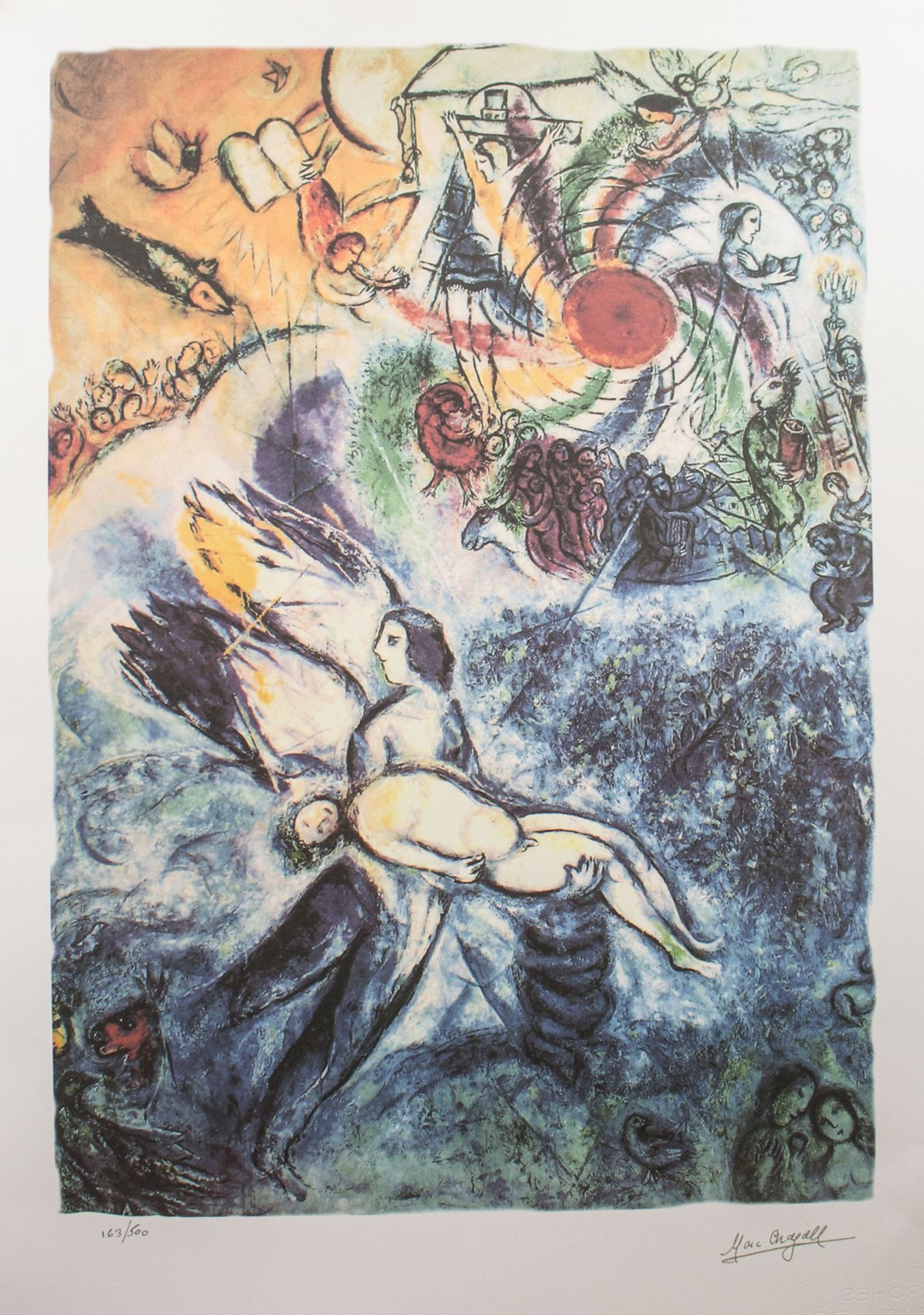 Marc CHAGALL (1887-1985), 'The creation of man' / 'La création de l'homme'