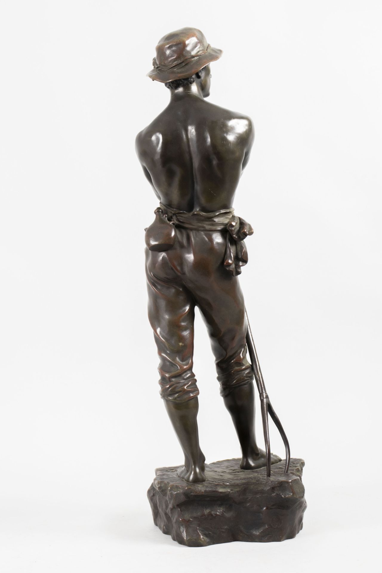 Charles Octave LEVY (1840-1899), Le Faneur (Der Heuwender) / Bronze sculputure 'The hay turner' - Image 4 of 9