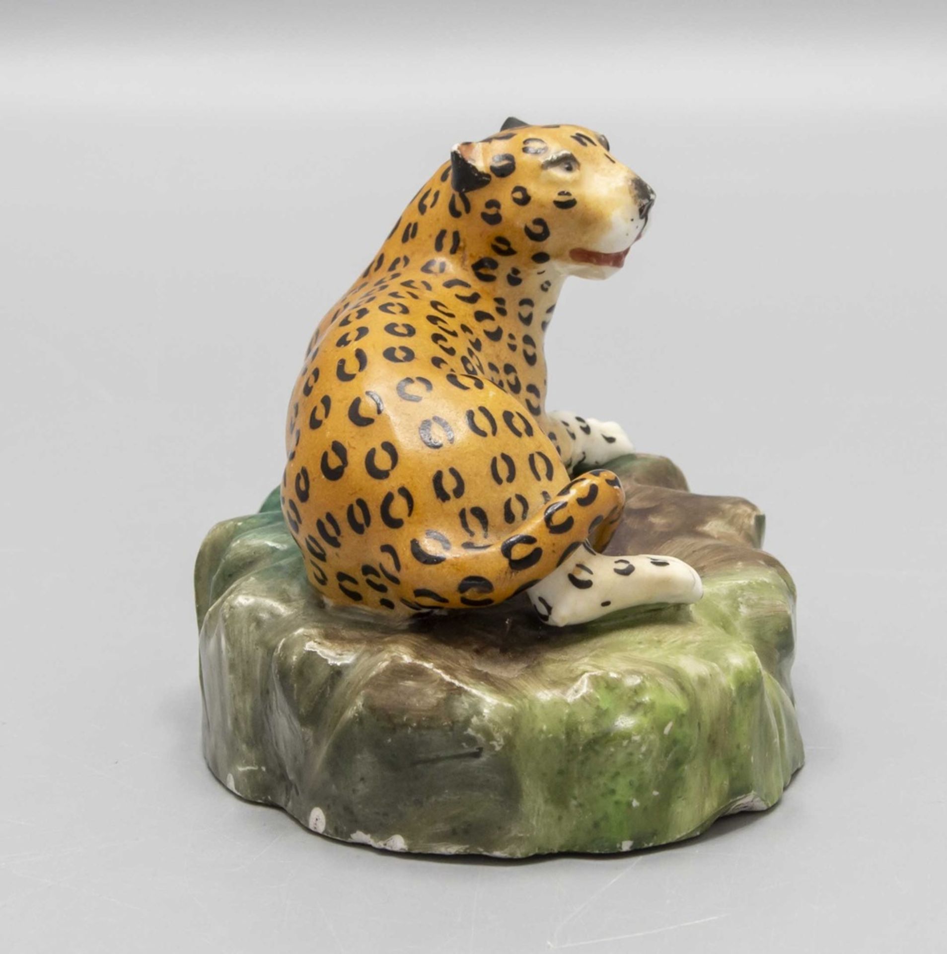Liegender Leopard / A declining leopard, Jacob Petit, Paris, Anfang 19. Jh. - Bild 4 aus 6