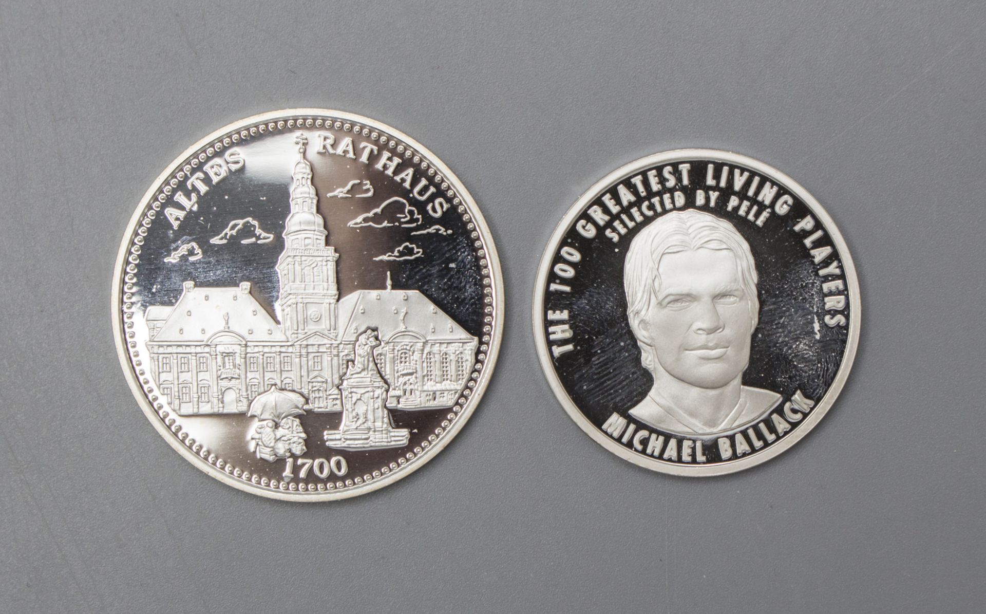 Konvolut Münzen und Medaillen / A collection of coins and medals, unter anderem Mannheim - Image 8 of 10