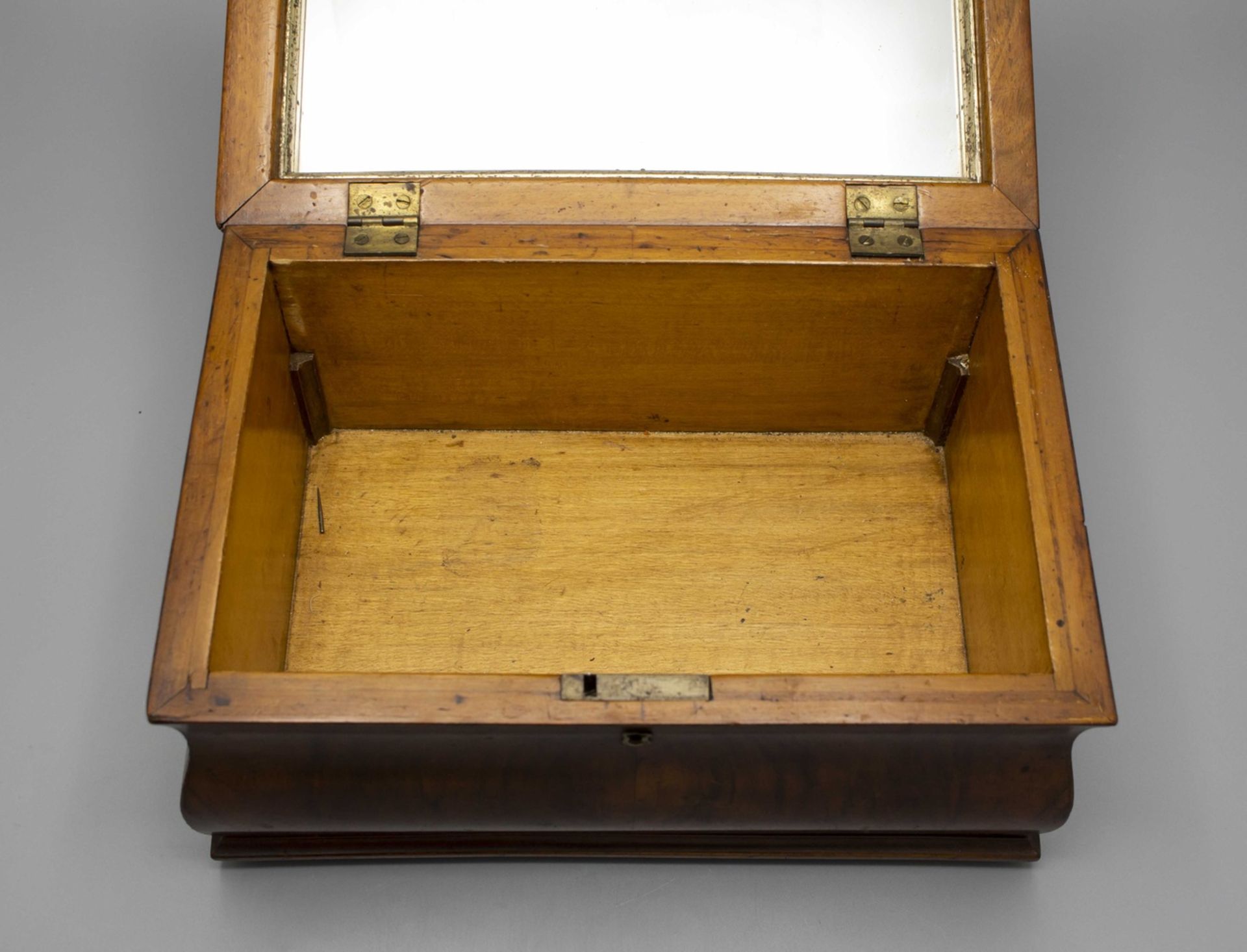 Biedermeier Nähkästchen / A Biedermeier sewing box, um 1830/1840 - Bild 8 aus 9