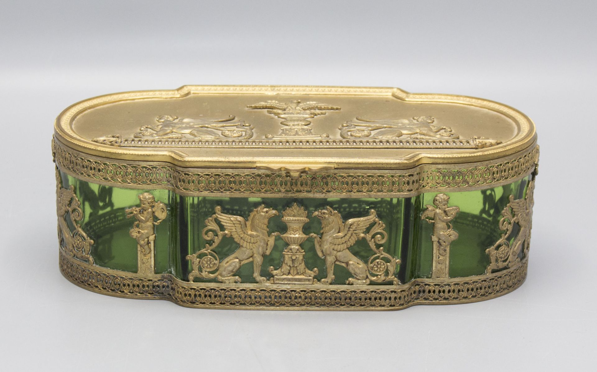 Deckeldose / A lidded box, Napoleon III., 2. Hälfte 19. Jh.