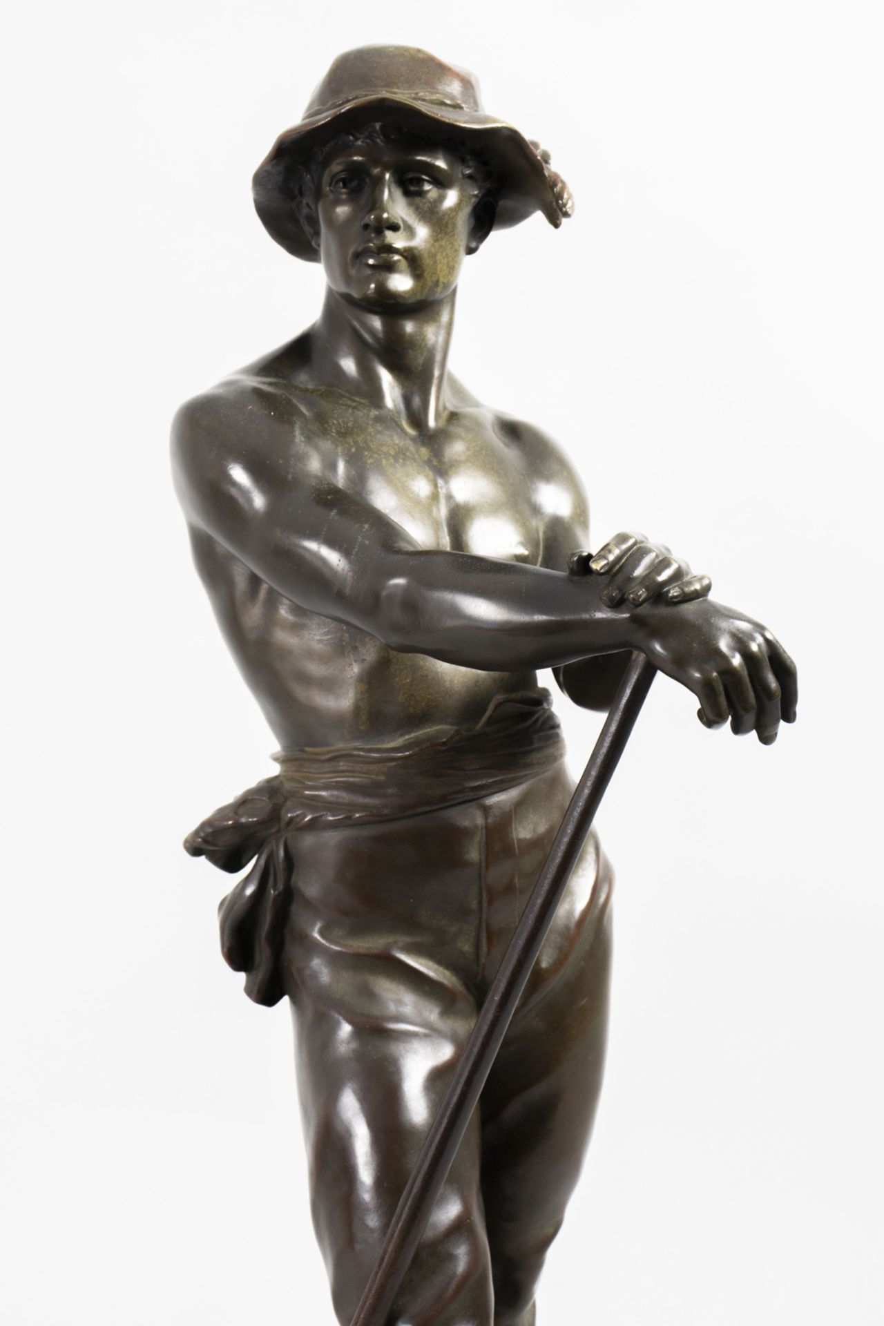 Charles Octave LEVY (1840-1899), Le Faneur (Der Heuwender) / Bronze sculputure 'The hay turner' - Image 2 of 9