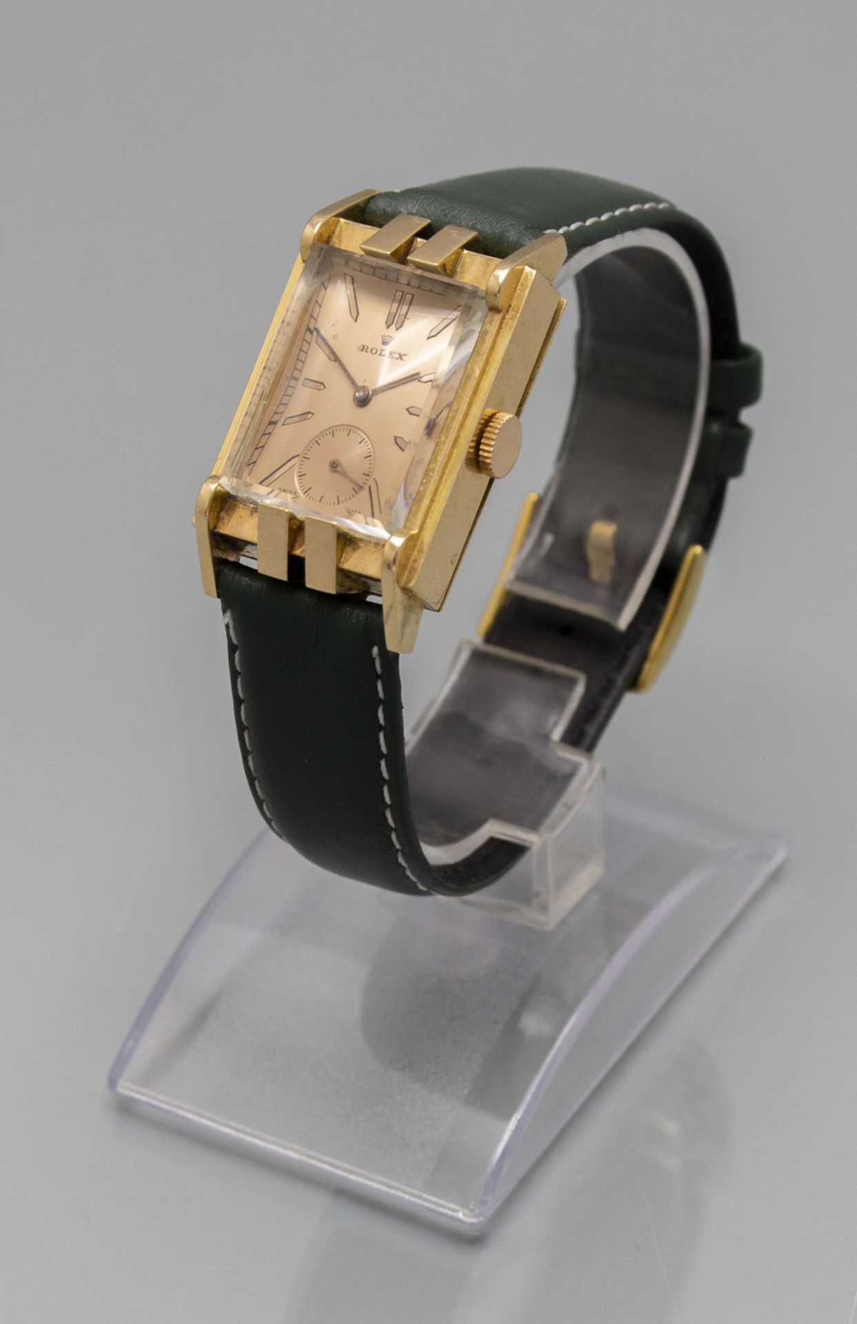 Herrenarmbanduhr / A men's wristwatch, Rolex, Swiss, um 1935 - Bild 4 aus 6